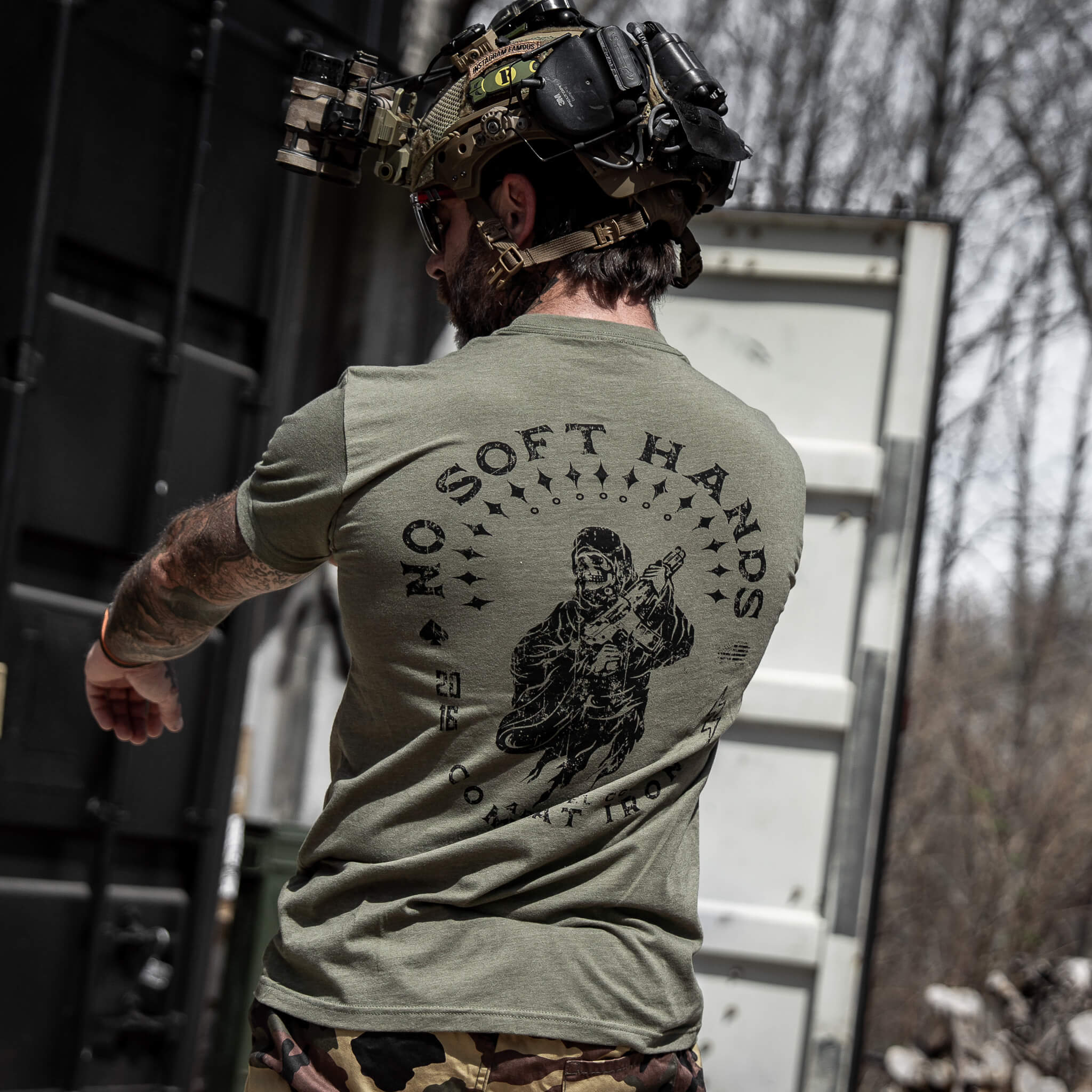 No Soft Hands Reaper Men's T-Shirt - Image 5