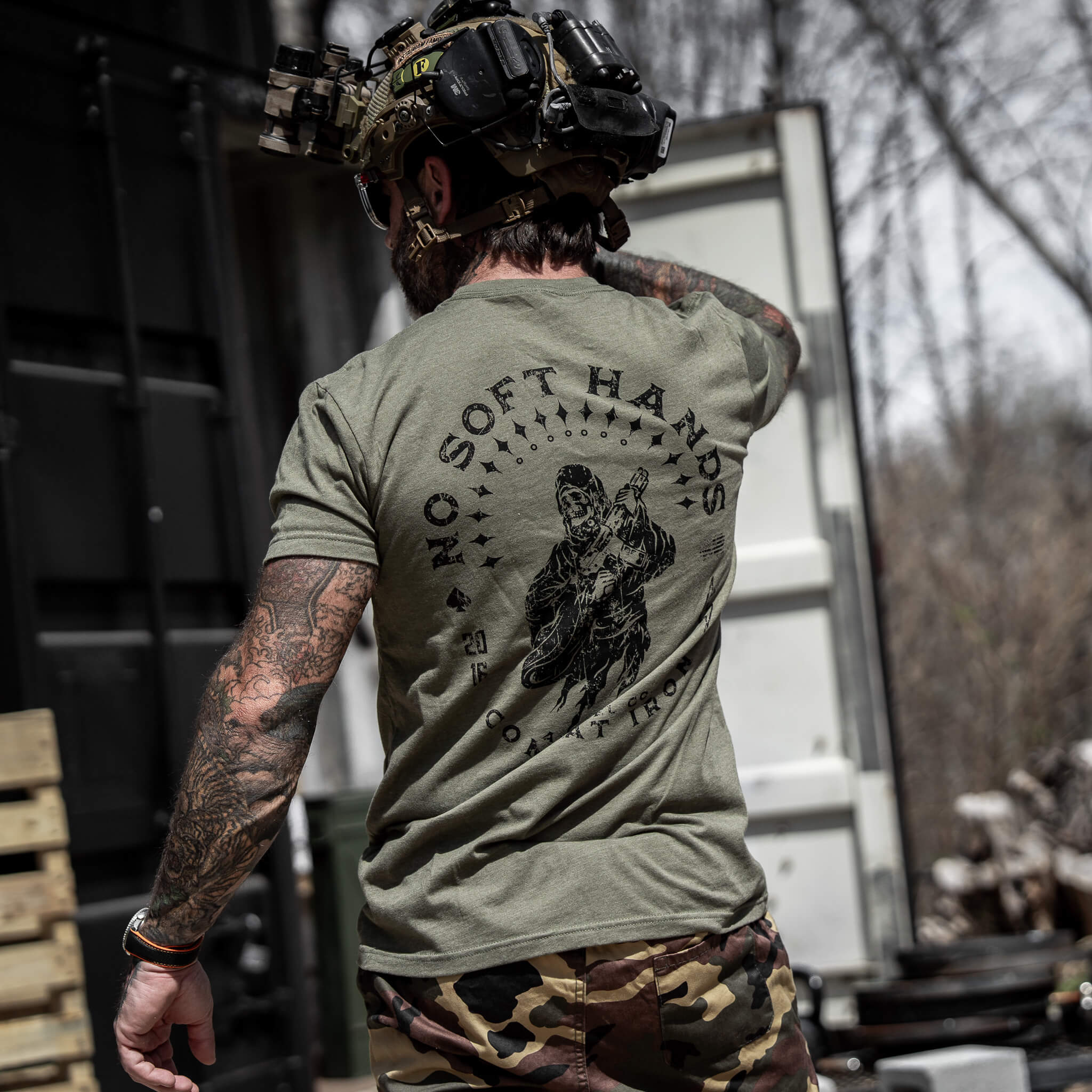 No Soft Hands Reaper Men's T-Shirt - Image 6