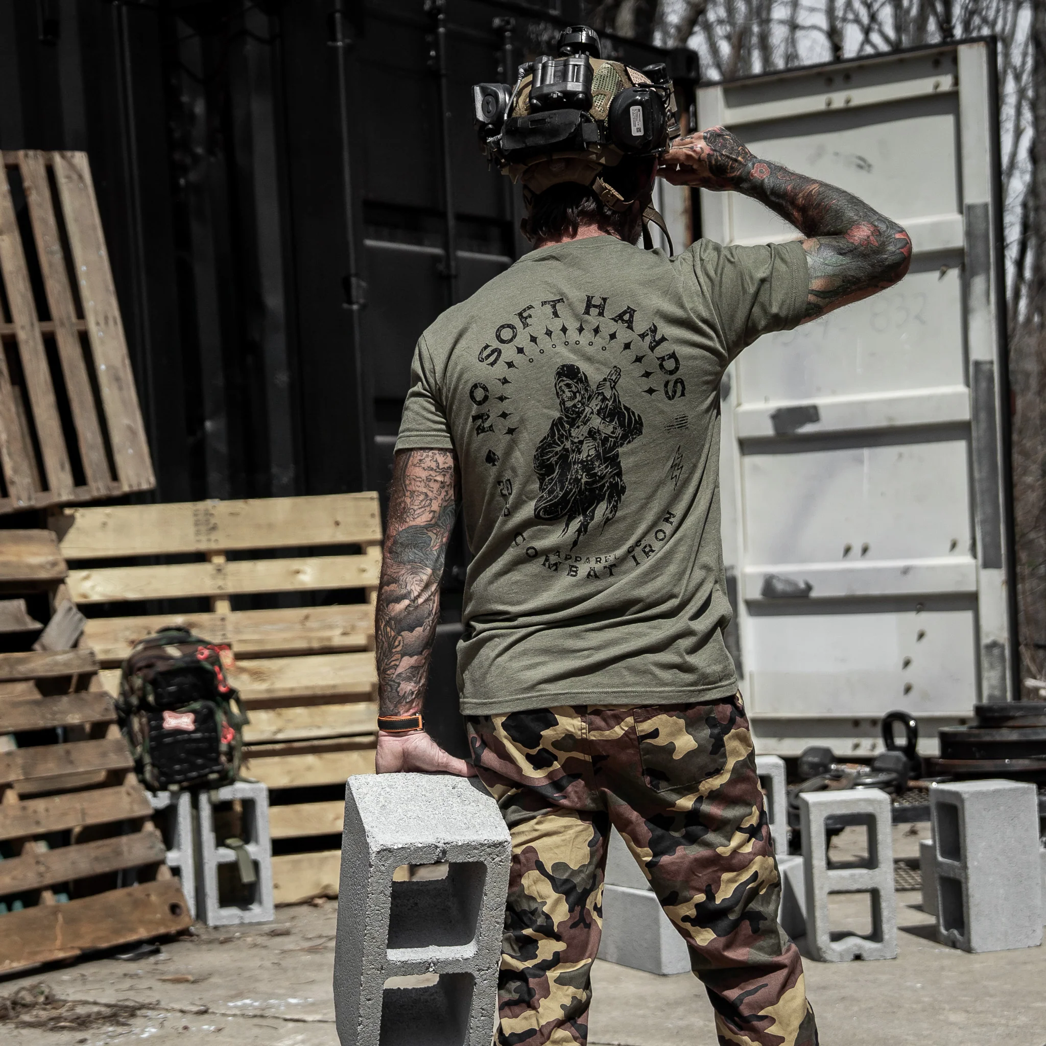 No Soft Hands Reaper Men's T-Shirt - Image 7