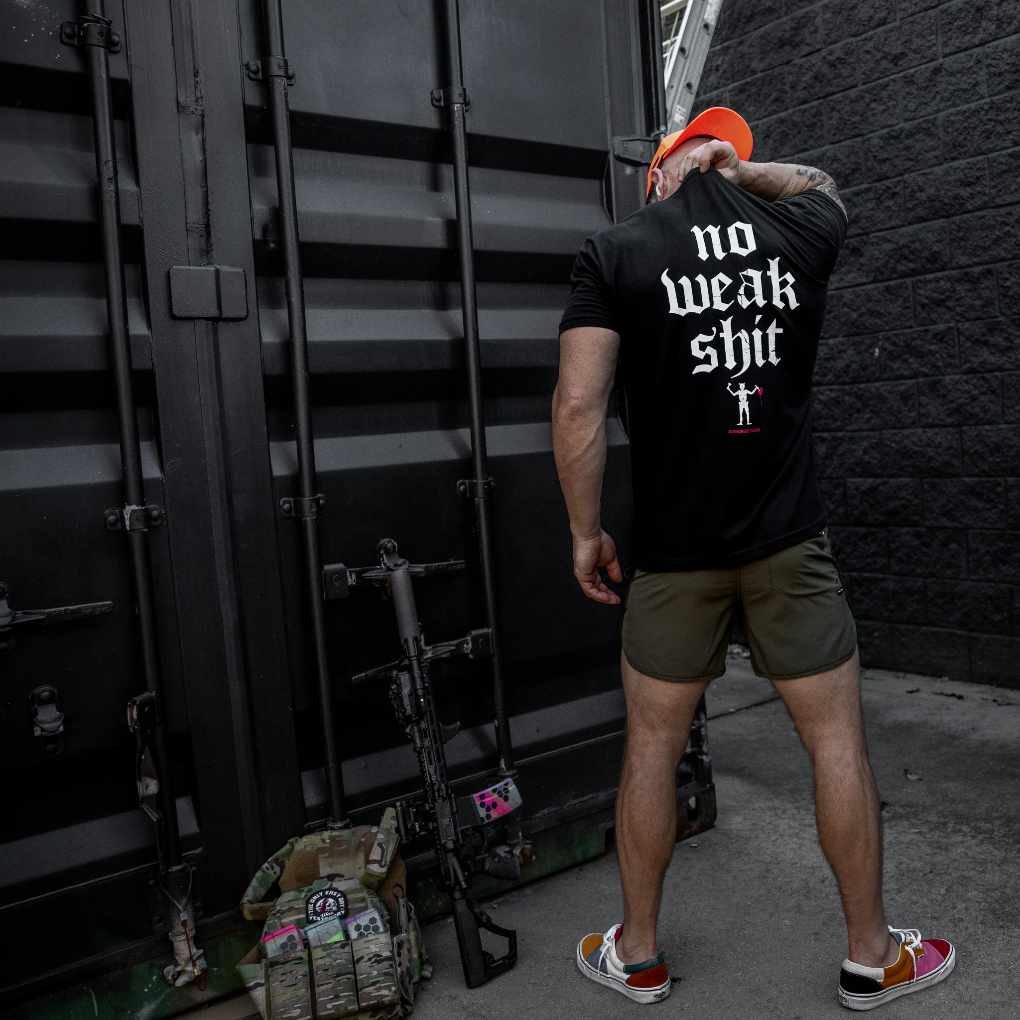 No Weak Shit Men's T-Shirt - Image 6