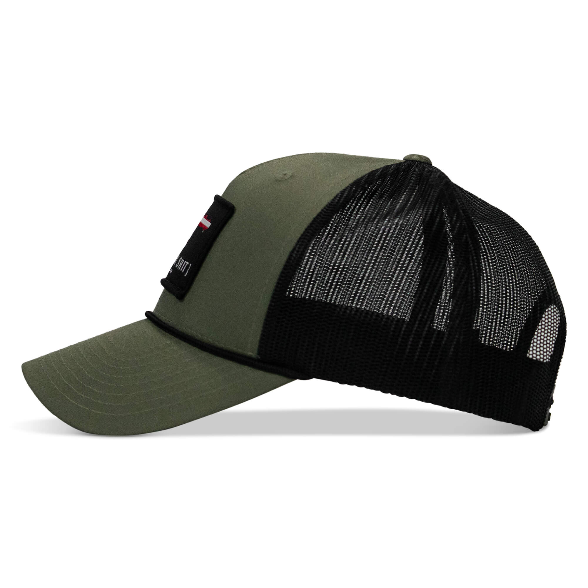No Weak Shit Patch Rope Snapback Hat - Image 14