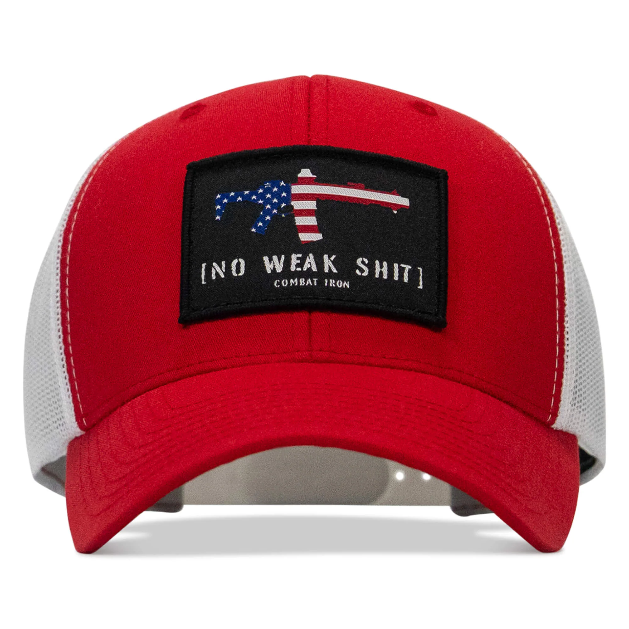 No Weak Shit Patch Snapback Hat - Image 17