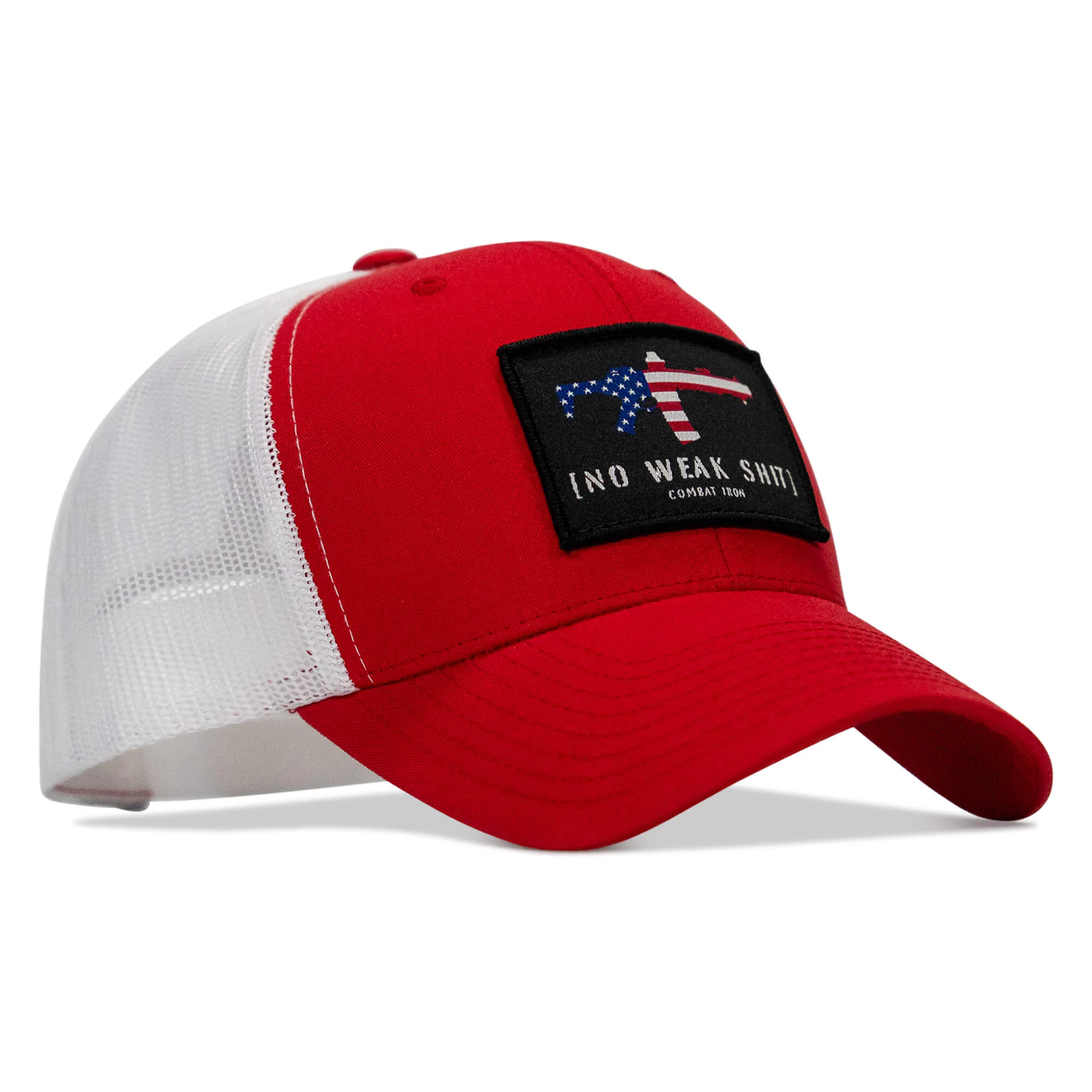 No Weak Shit Patch Snapback Hat - Image 18