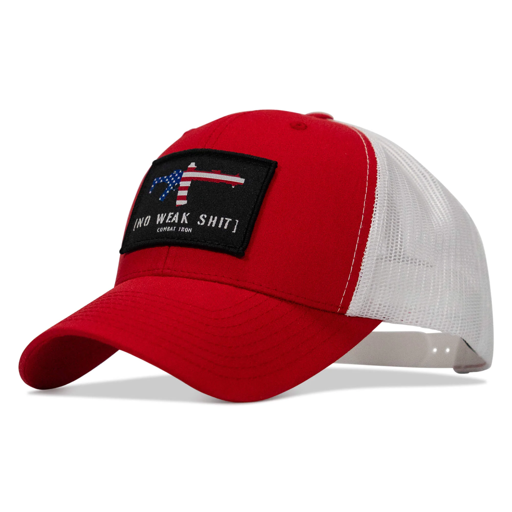 No Weak Shit Patch Snapback Hat - Image 19