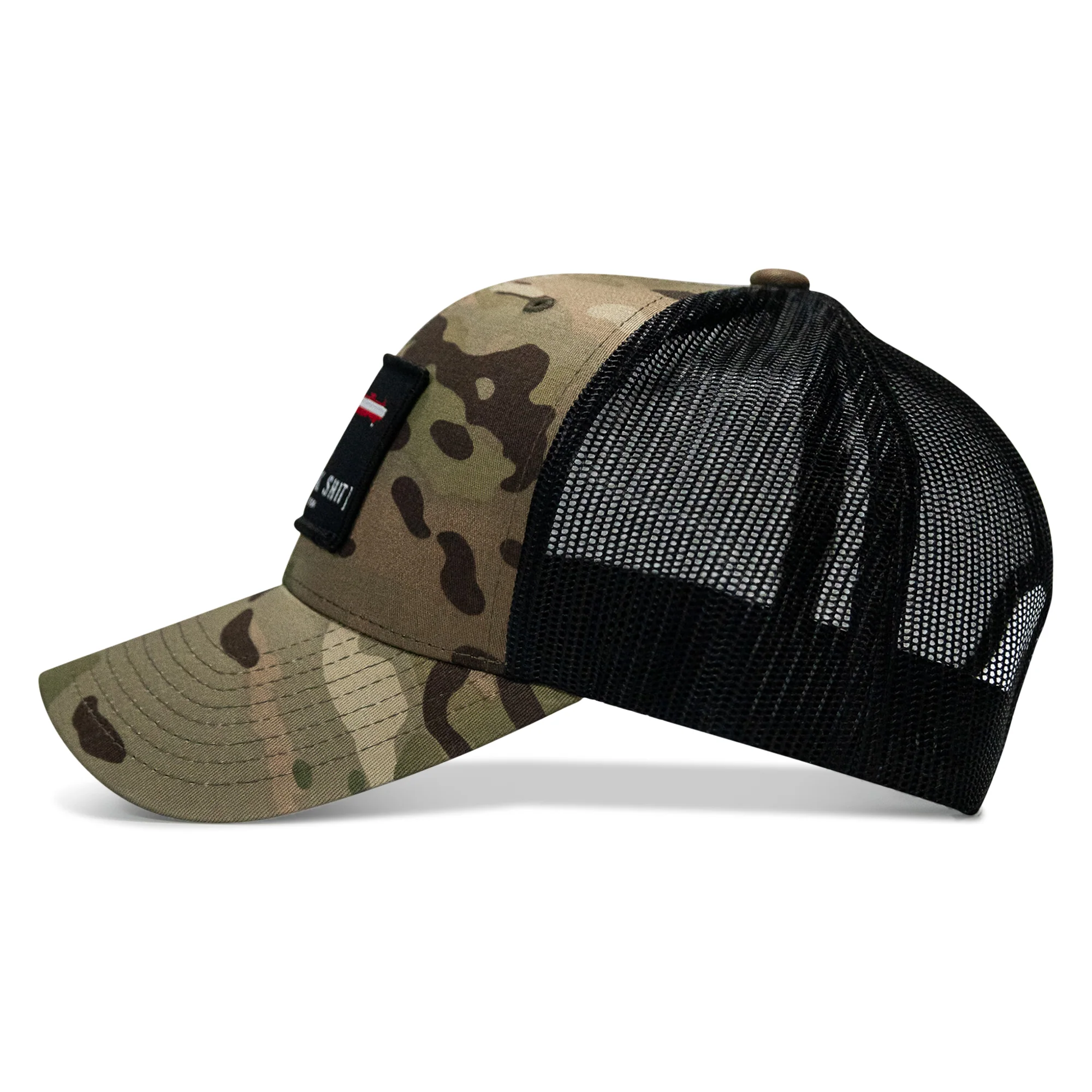 No Weak Shit Patch Snapback Hat - Image 25