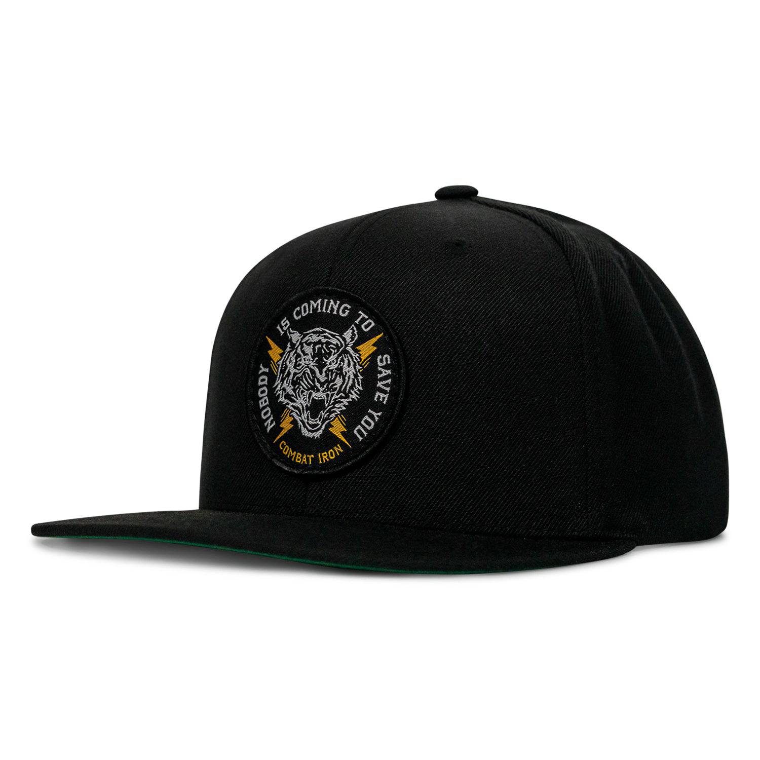 Nobody Is Coming To Save You FlatBill SnapBack Hat - Image 3
