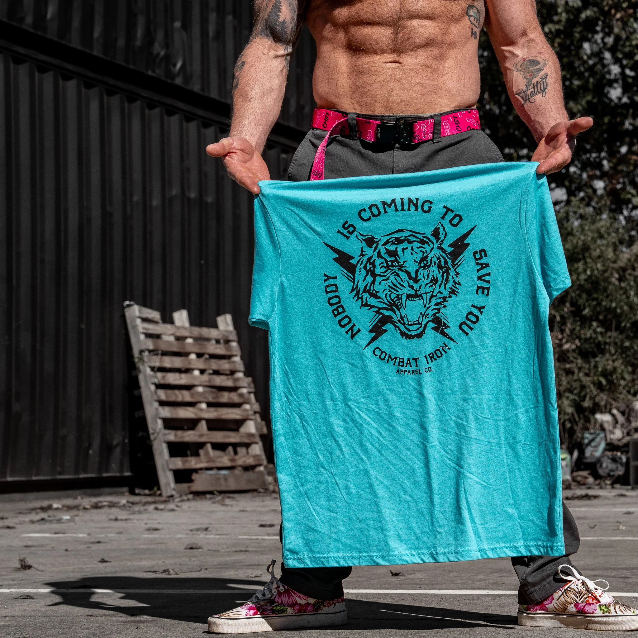 Nobody Is Coming To Save You Men's T-Shirt - Image 17