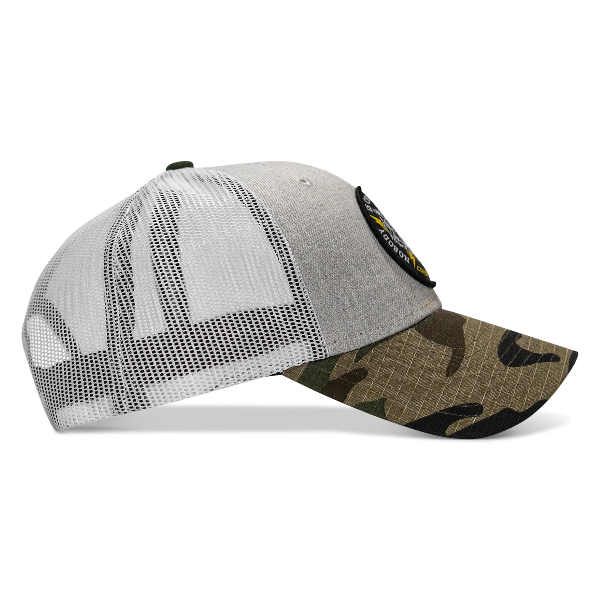 Nobody Is Coming To Save You Patch Original Ripstop Snapback Hat - Image 18