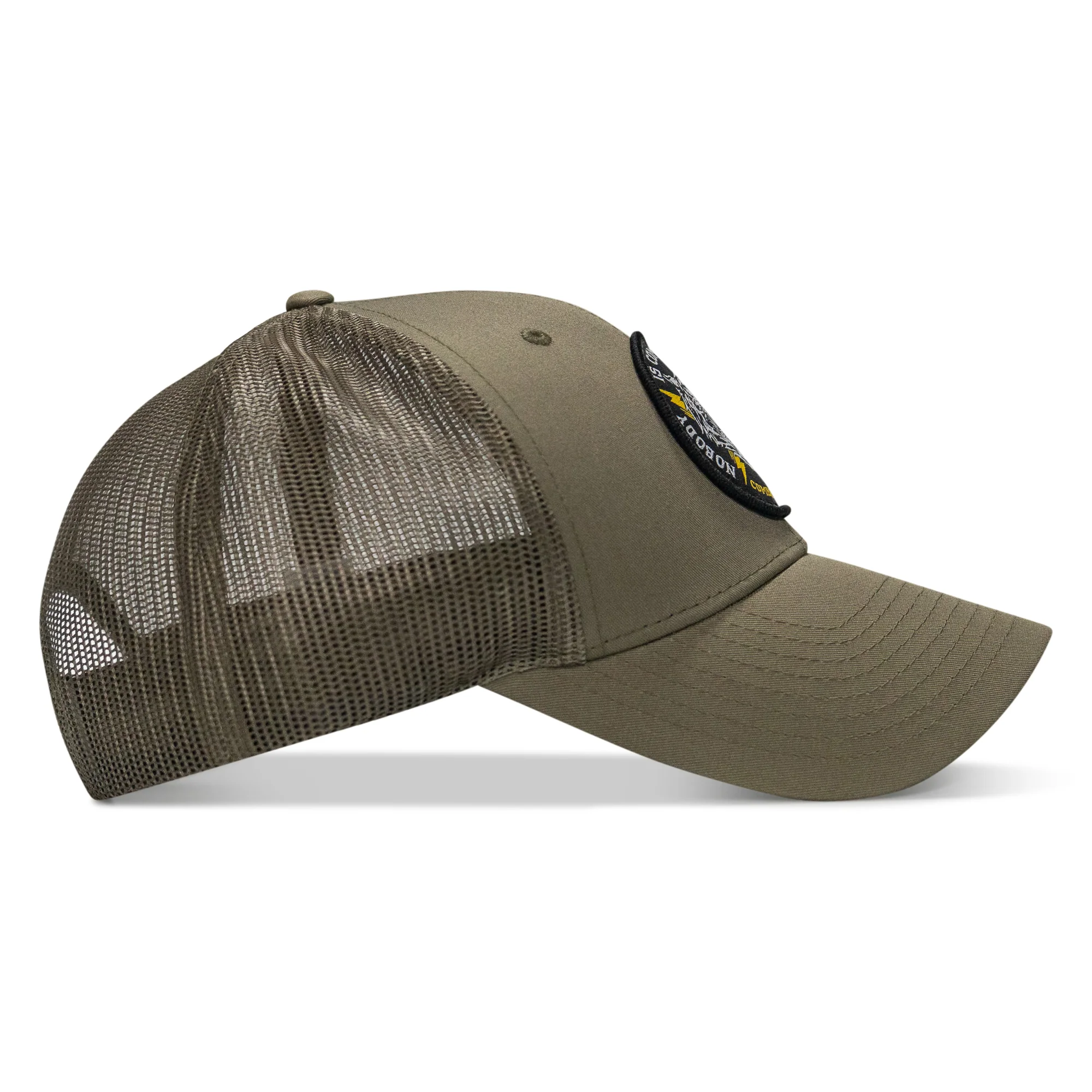 Nobody Is Coming To Save You Patch Snapback Hat - Image 19