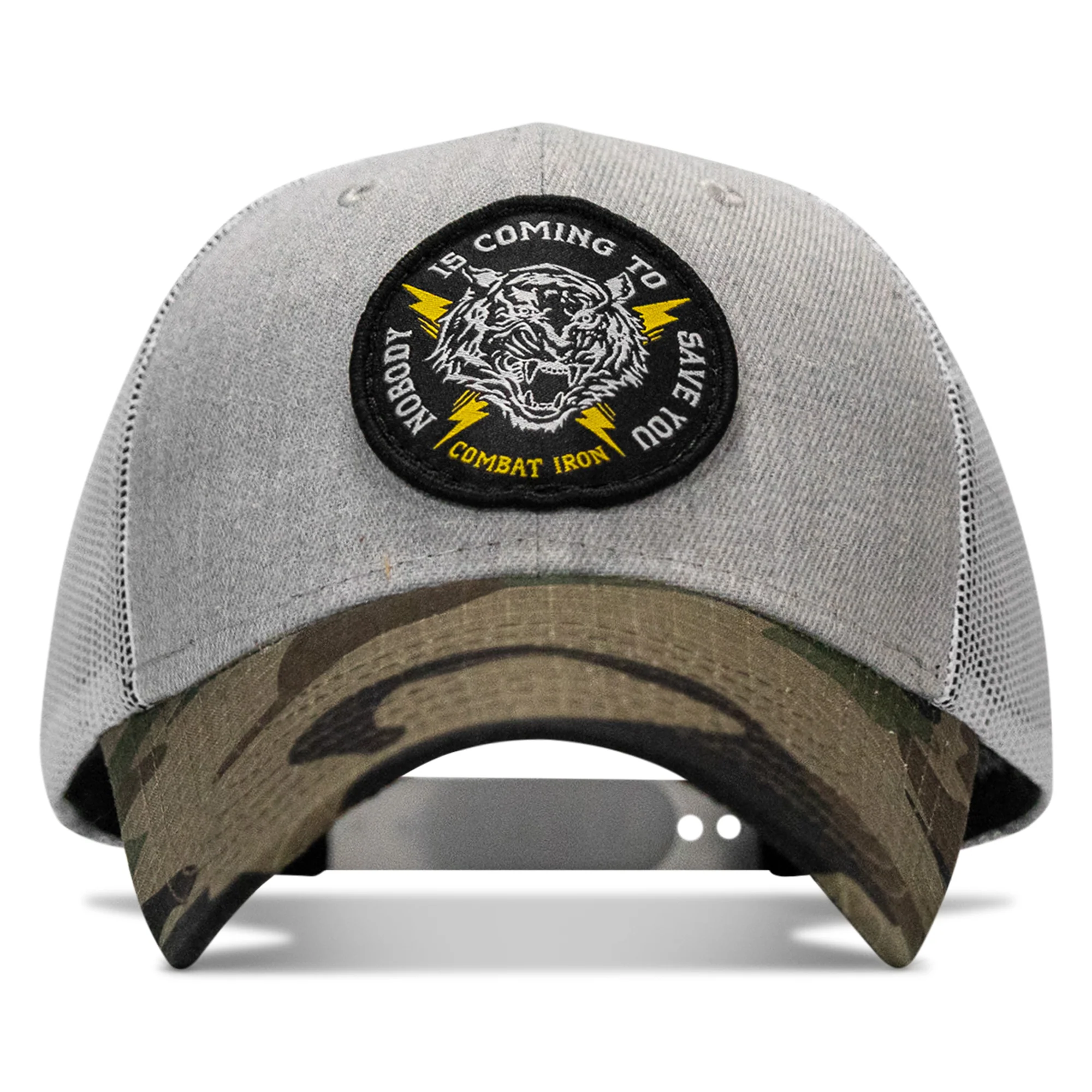Nobody Is Coming To Save You Patch Snapback Hat - Image 21