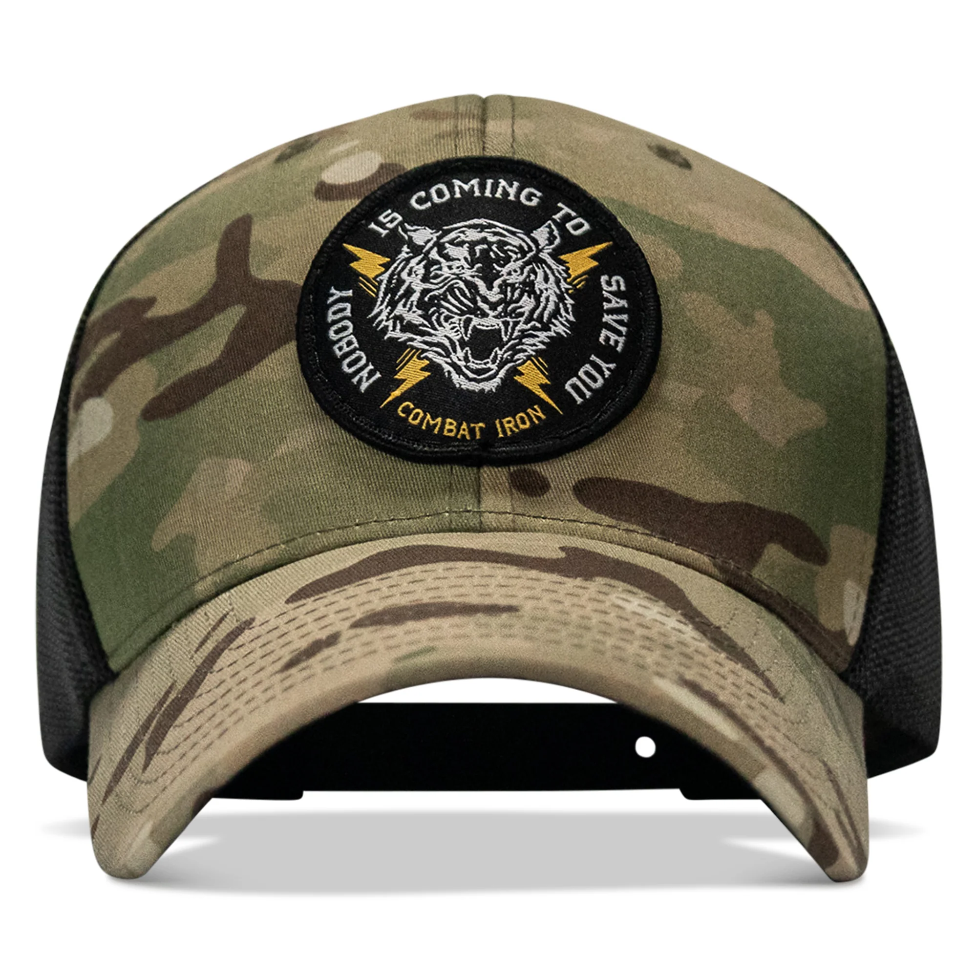 Nobody Is Coming To Save You Patch Snapback Hat - Image 29