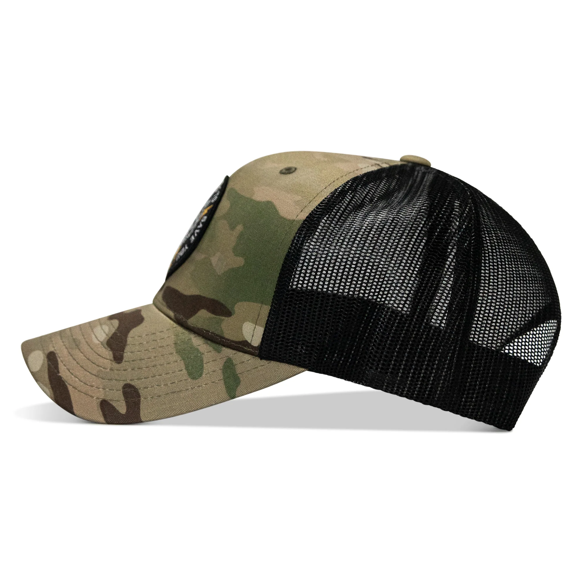 Nobody Is Coming To Save You Patch Snapback Hat - Image 32