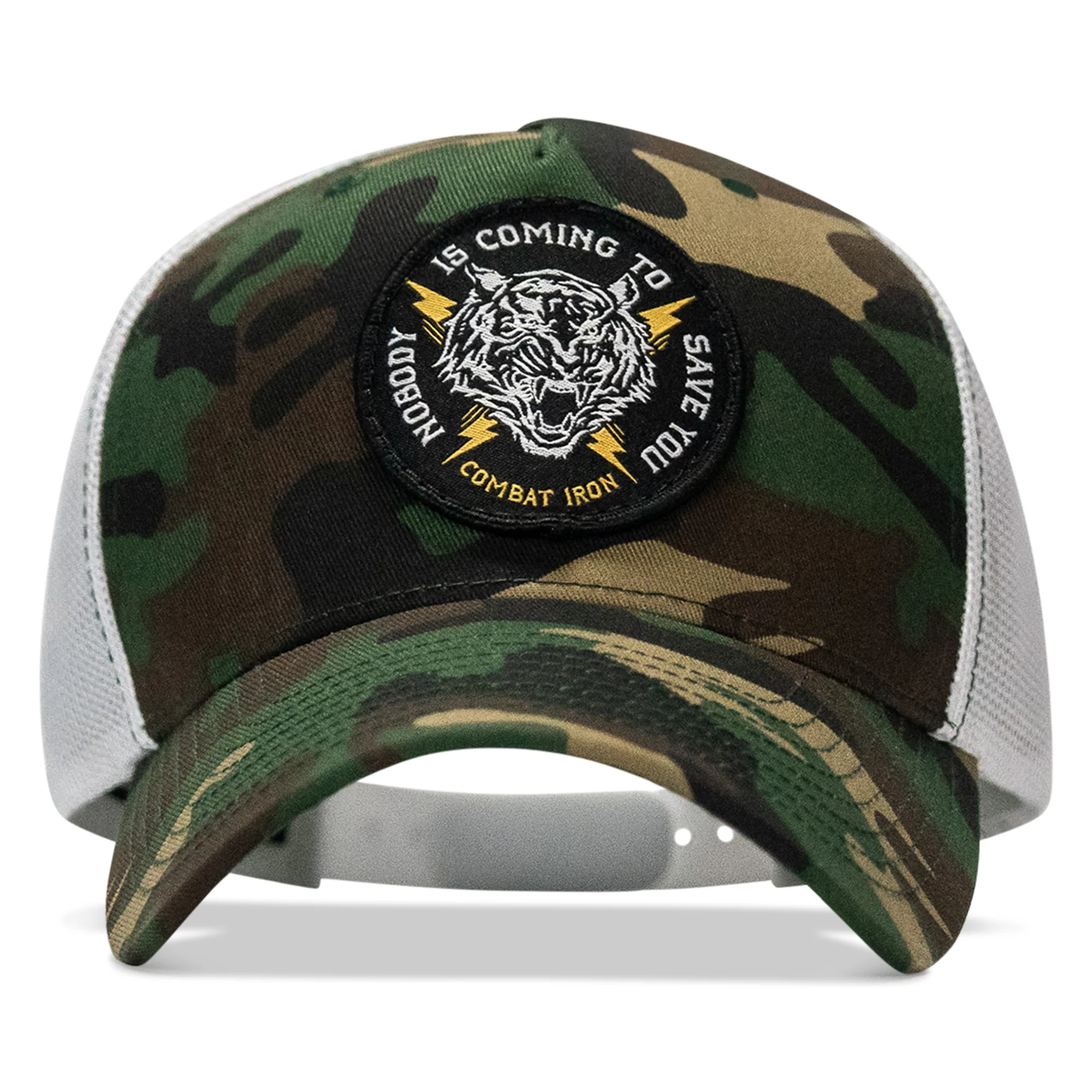 Nobody Is Coming To Save You Patch Snapback Hat - Image 39