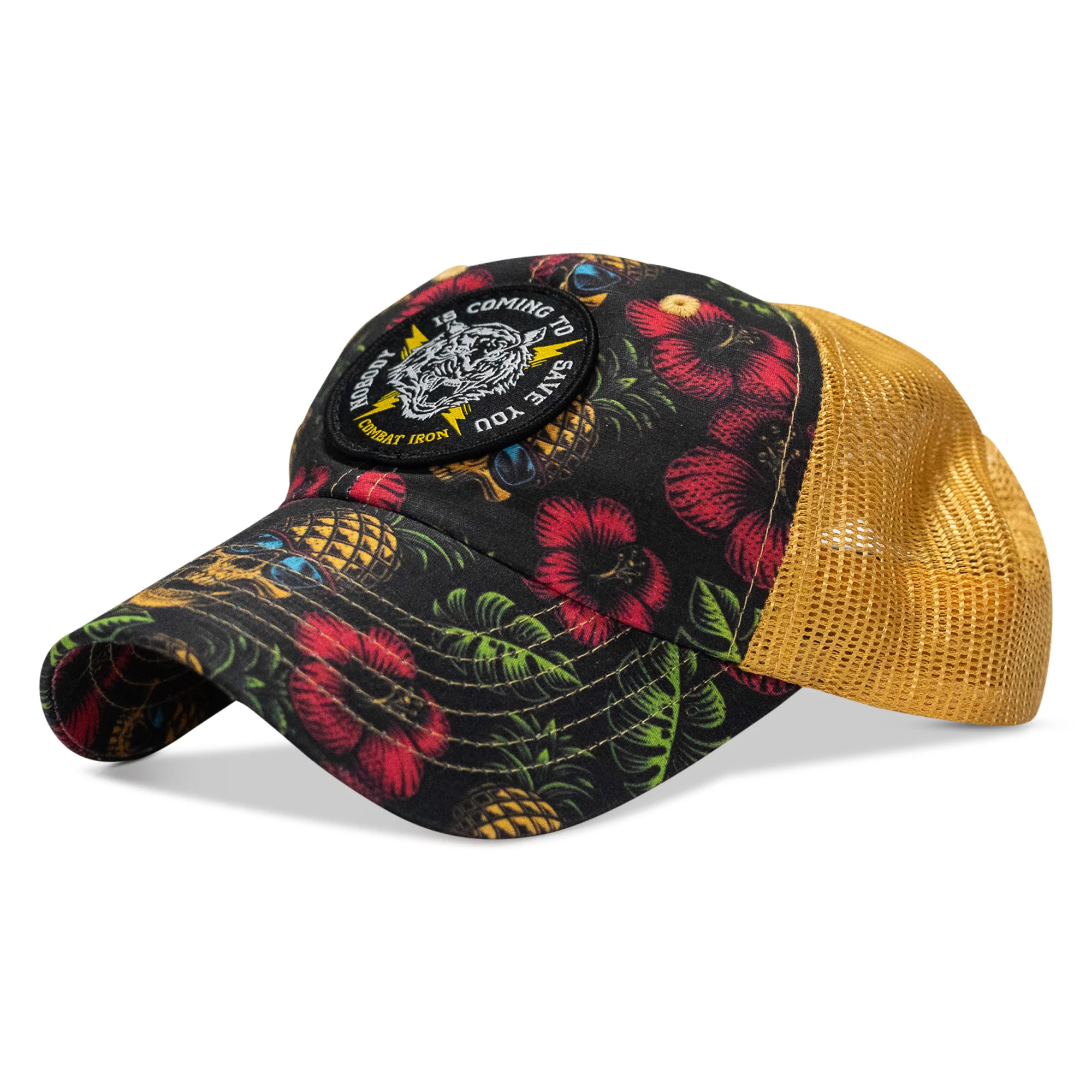 Nobody is Coming To Save You Patch Tactical Ripstop Mesh Snapback Hat - Image 12