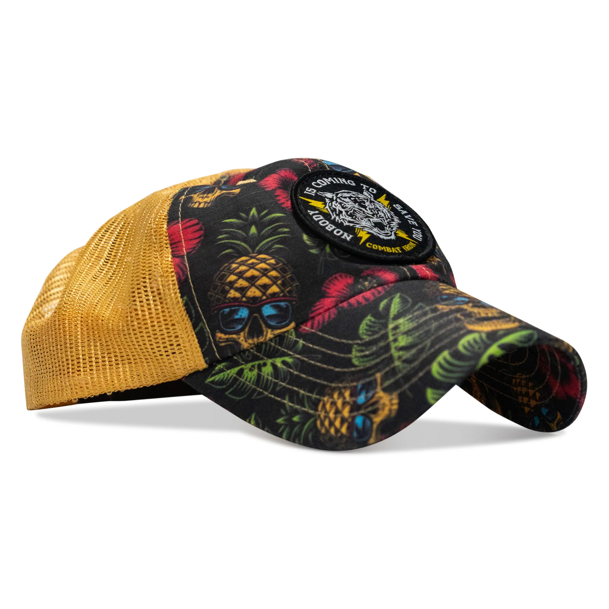 Nobody is Coming To Save You Patch Tactical Ripstop Mesh Snapback Hat - Image 13