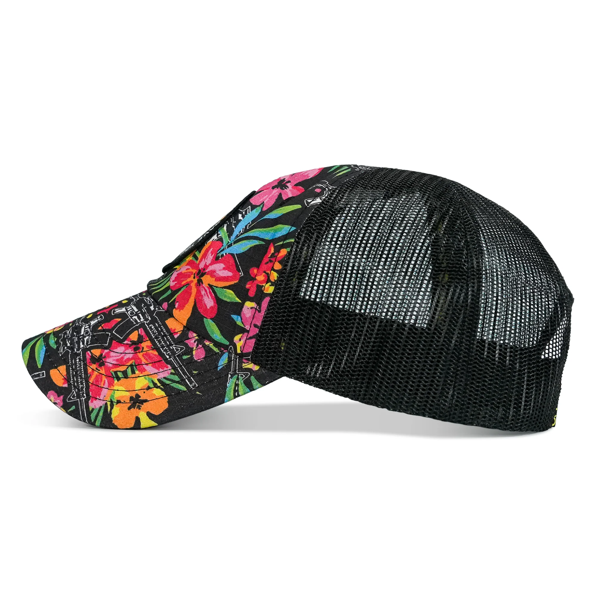 Nobody is Coming To Save You Patch Tactical Ripstop Mesh Snapback Hat - Image 3