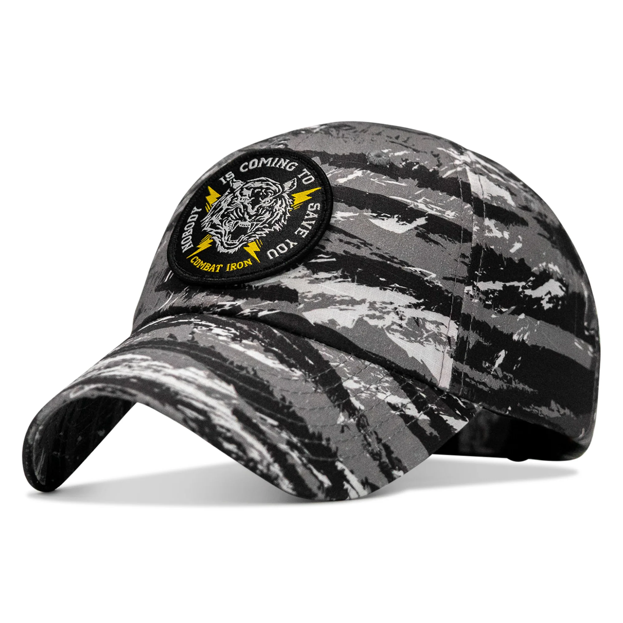 Nobody is Coming To Save You Patch Tactical Ripstop Mesh Snapback Hat - Image 40
