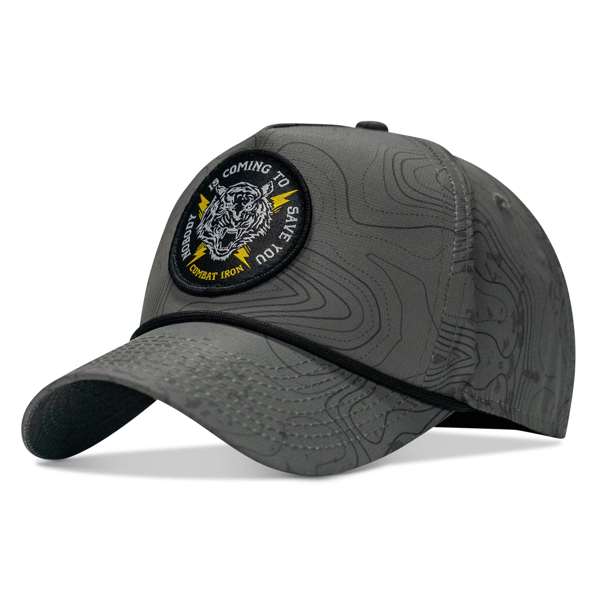 Nobody Is Coming To Save You Patch Waterproof Weekender Snapback - Image 8