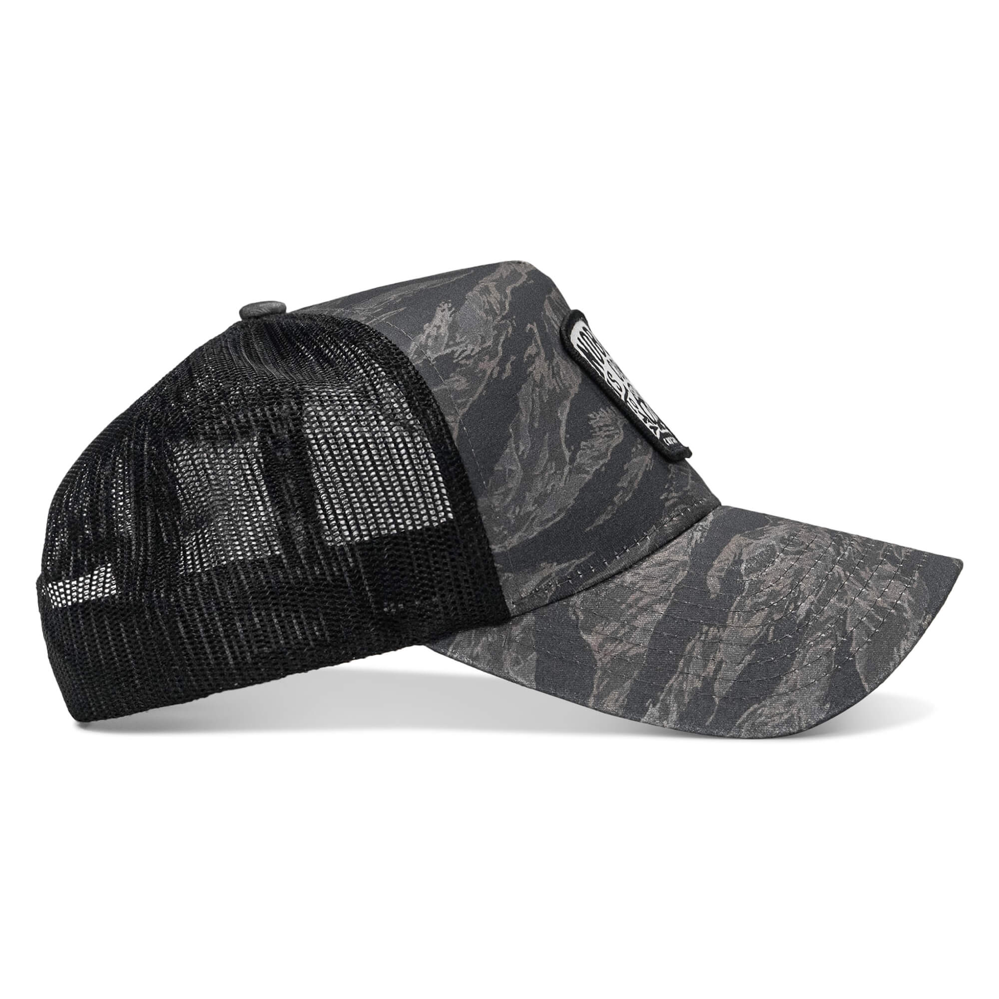 Nobody Is Coming To Save You Skull Patch Five Panel Breacher Snapback Hat - Image 5