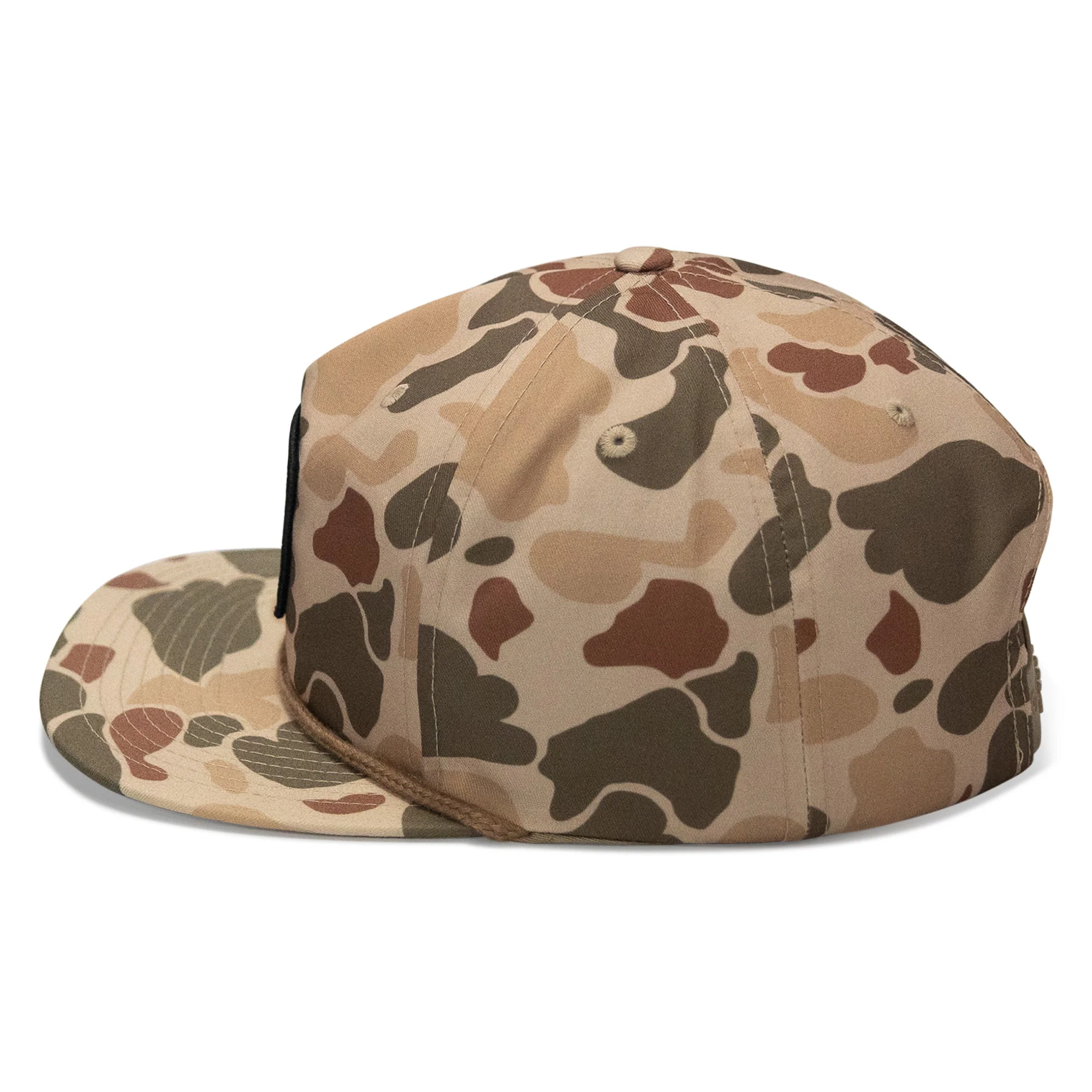 Nobody Is Coming To Save You Skull Patch Flatbill Snapback Hat - Image 14