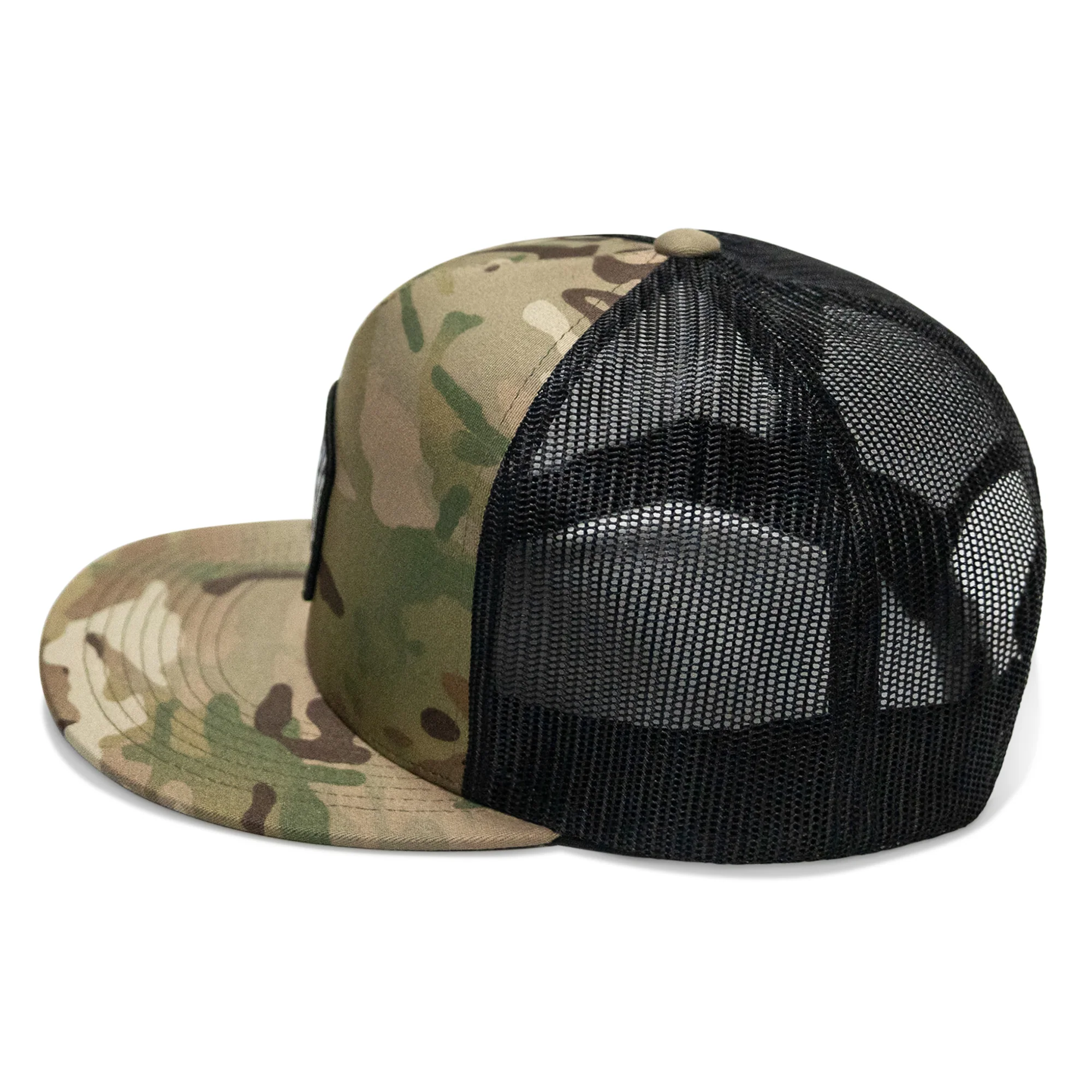 Nobody Is Coming To Save You Skull Patch Flatbill Snapback Hat - Image 24