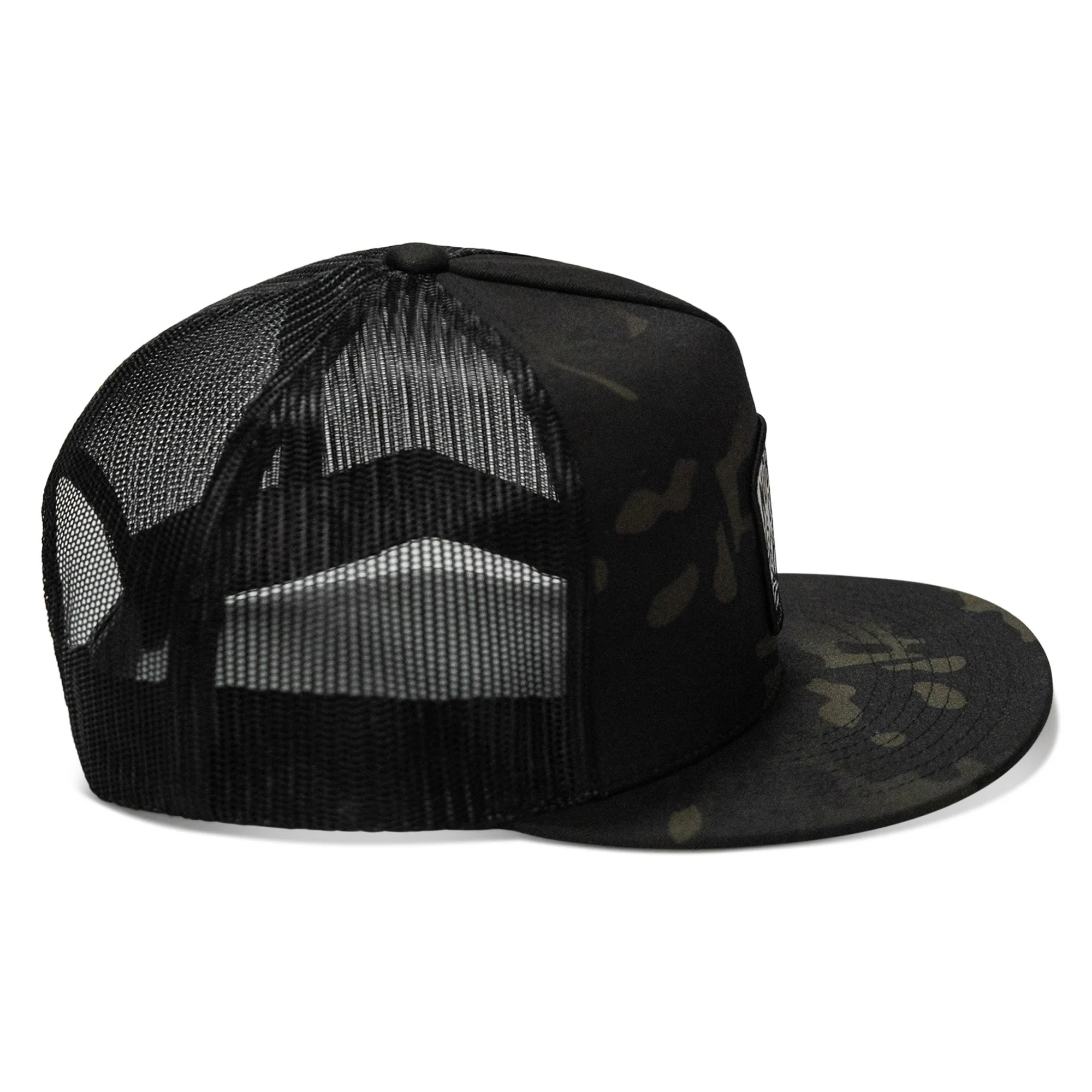 Nobody Is Coming To Save You Skull Patch Flatbill Snapback Hat - Image 30
