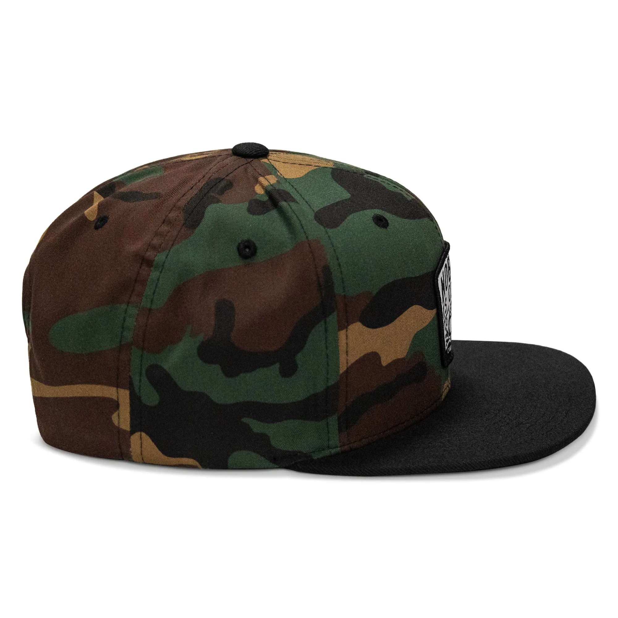 Nobody Is Coming To Save You Skull Patch Flatbill Snapback Hat - Image 35