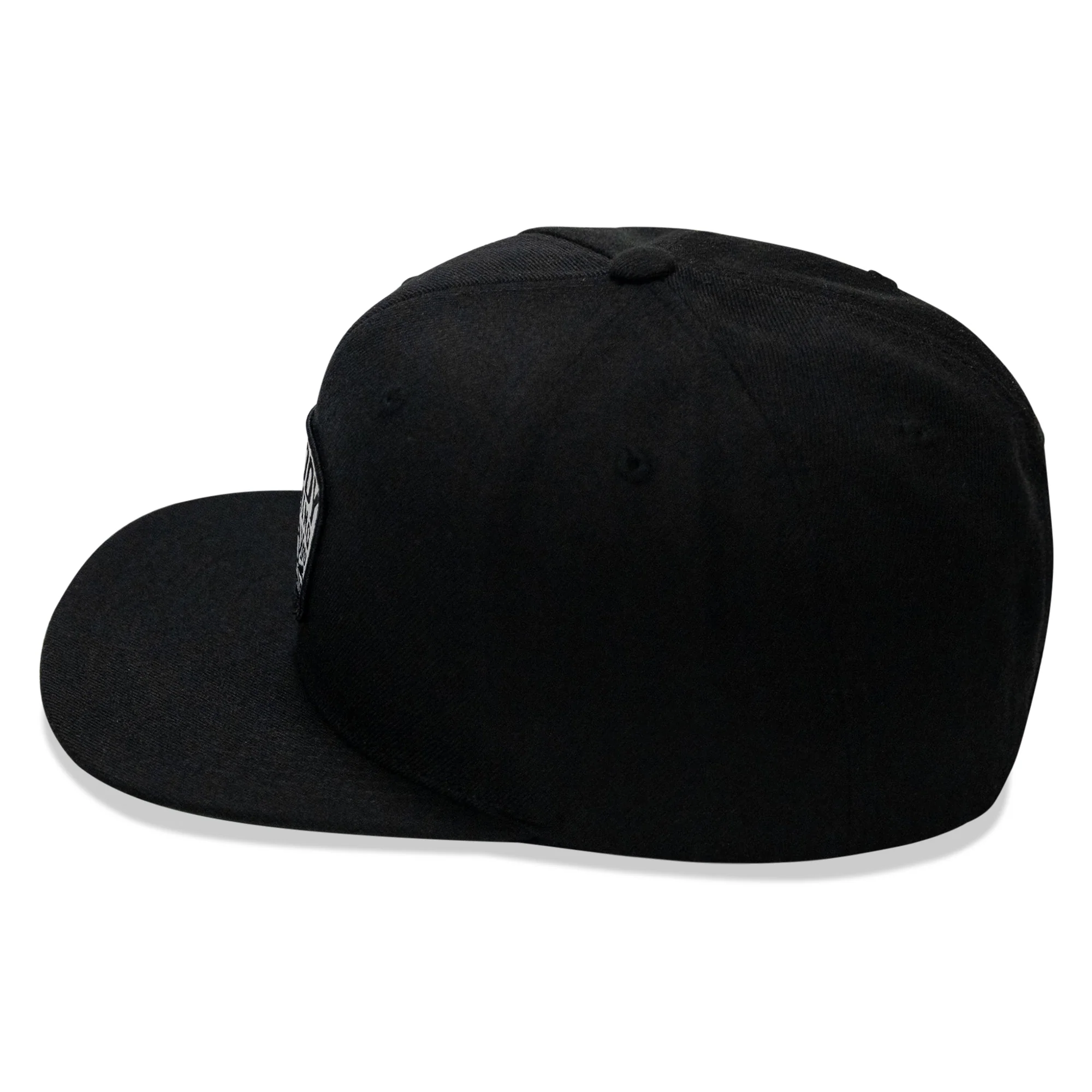 Nobody Is Coming To Save You Skull Patch Flatbill Snapback Hat - Image 4