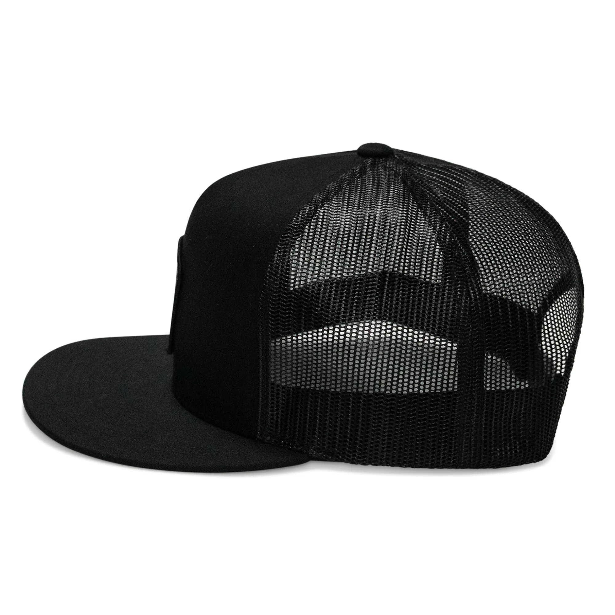 Nobody Is Coming To Save You Skull Patch Flatbill Snapback Hat - Image 9