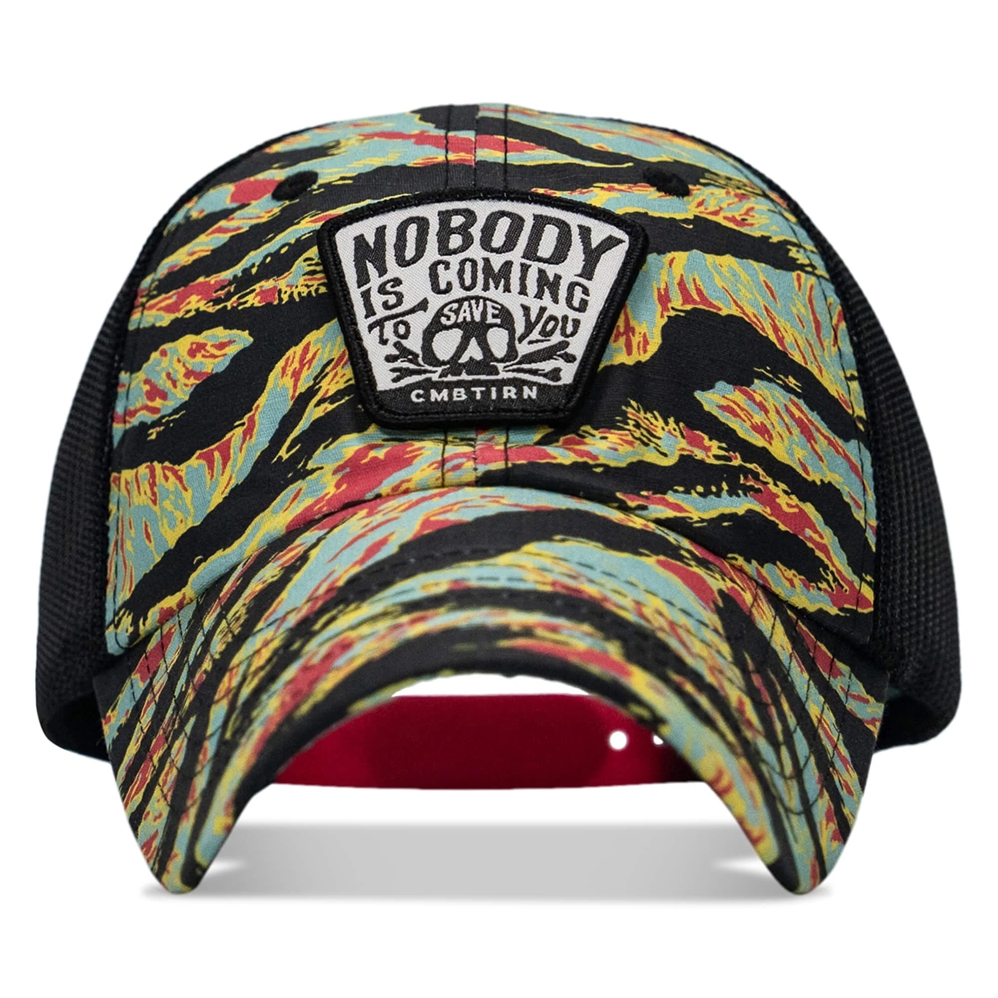 Nobody Is Coming To Save You Skull Patch Ripstop Snapback - Image 19