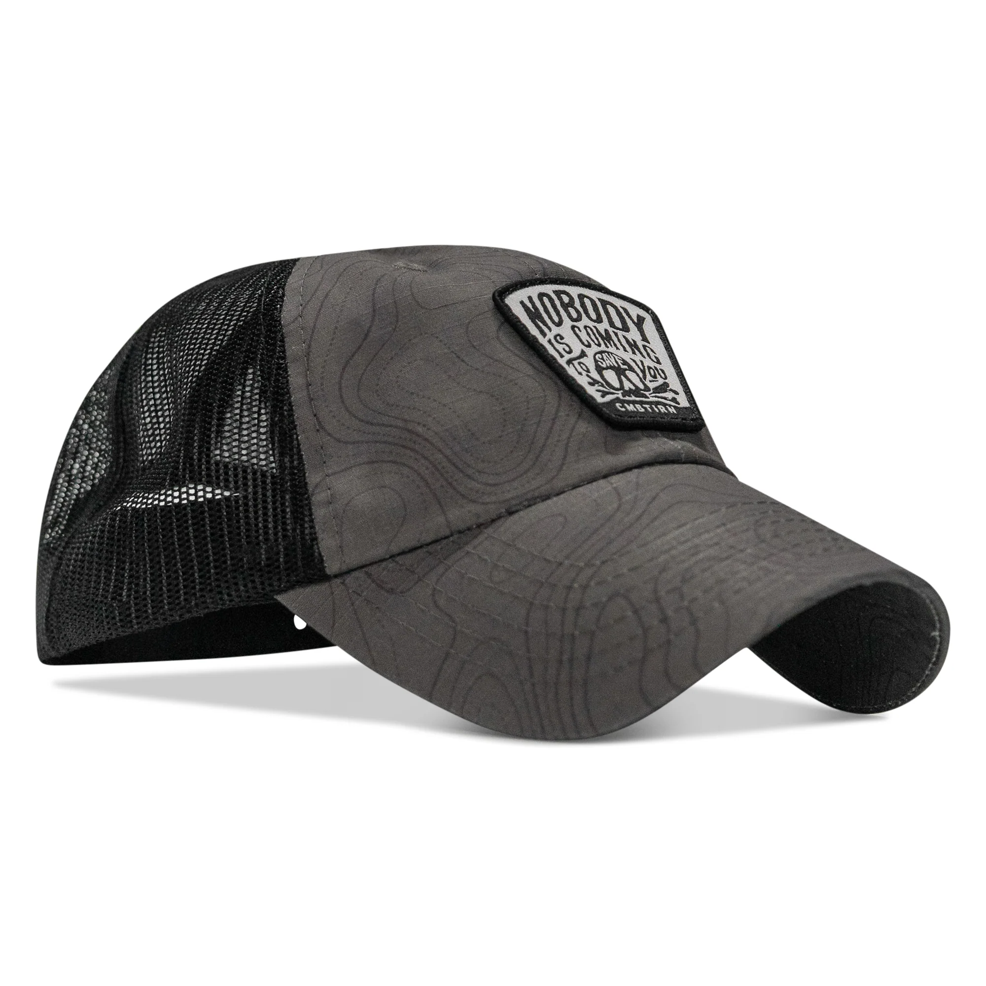 Nobody Is Coming To Save You Skull Patch Ripstop Snapback - Image 50