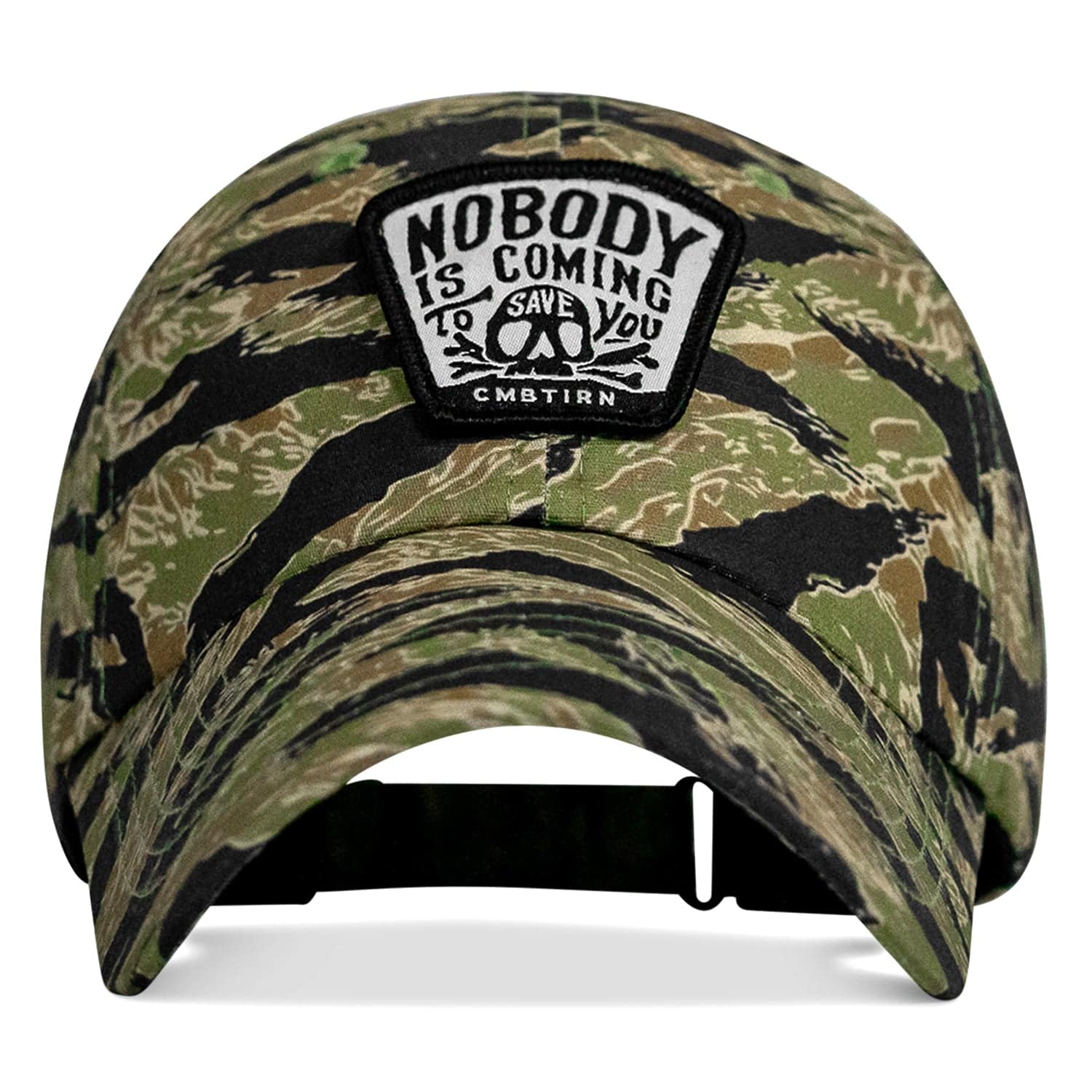 Nobody Is Coming To Save You Skull Patch Ripstop Snapback - Image 67