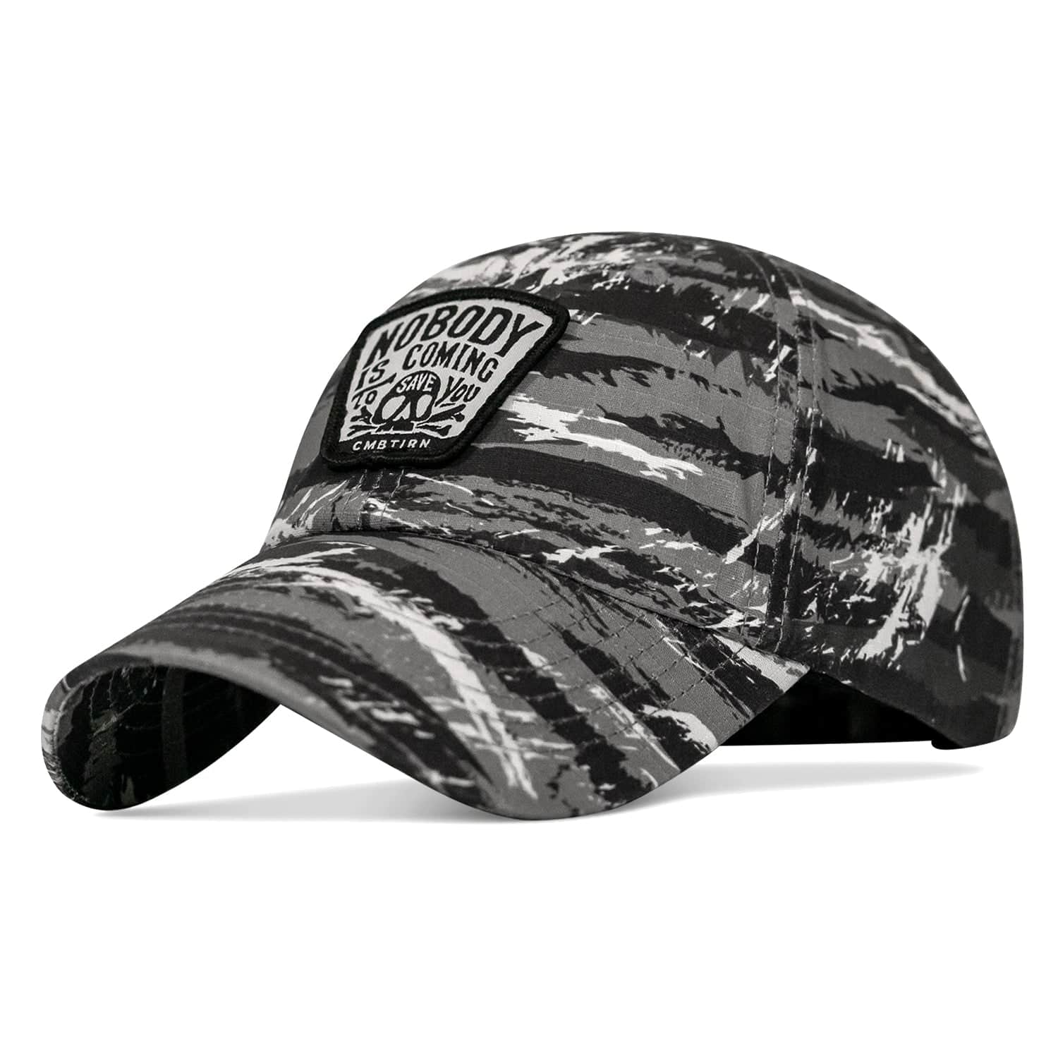 Nobody Is Coming To Save You Skull Patch Ripstop Snapback - Image 72
