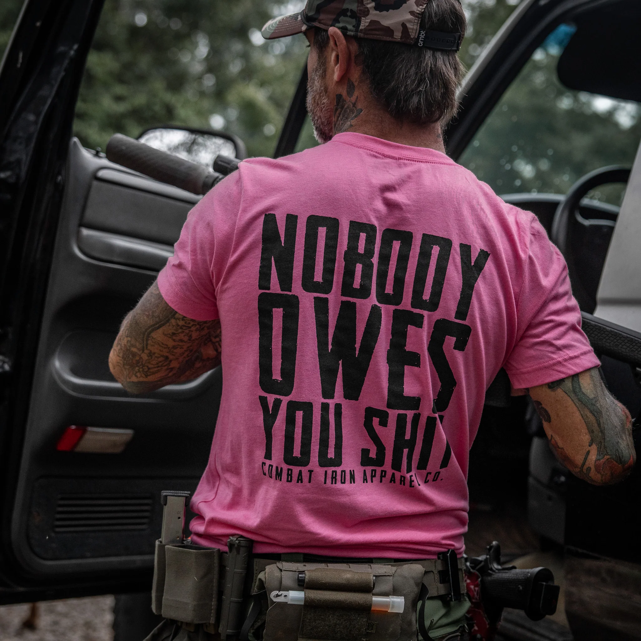 Nobody Owes You Men's T-Shirt - Image 3