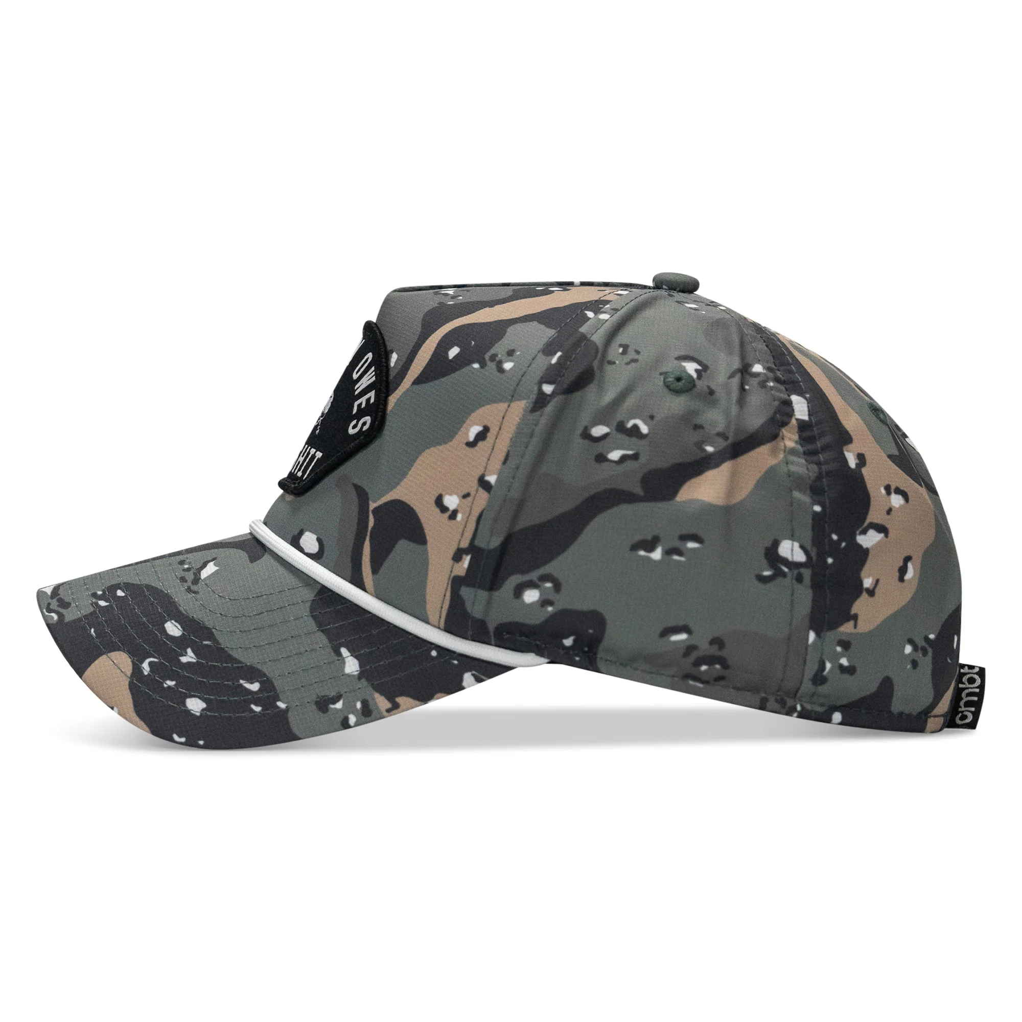 Nobody Owes You Shit Arched Patch Waterproof Weekender Snapback - Image 16