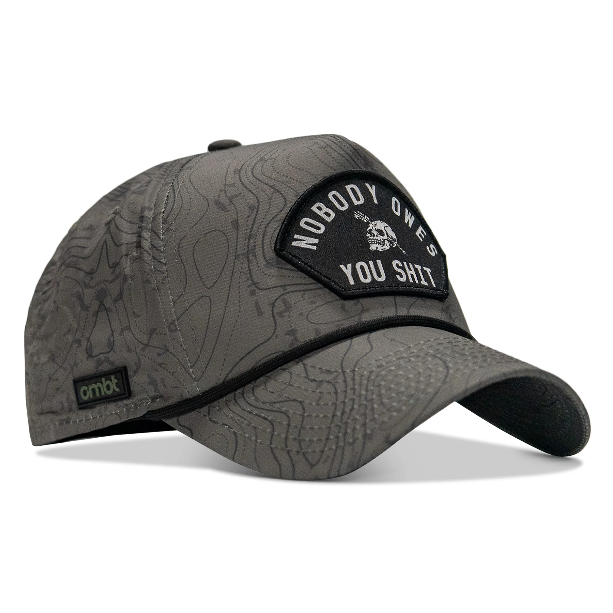 Nobody Owes You Shit Arched Patch Waterproof Weekender Snapback - Image 24