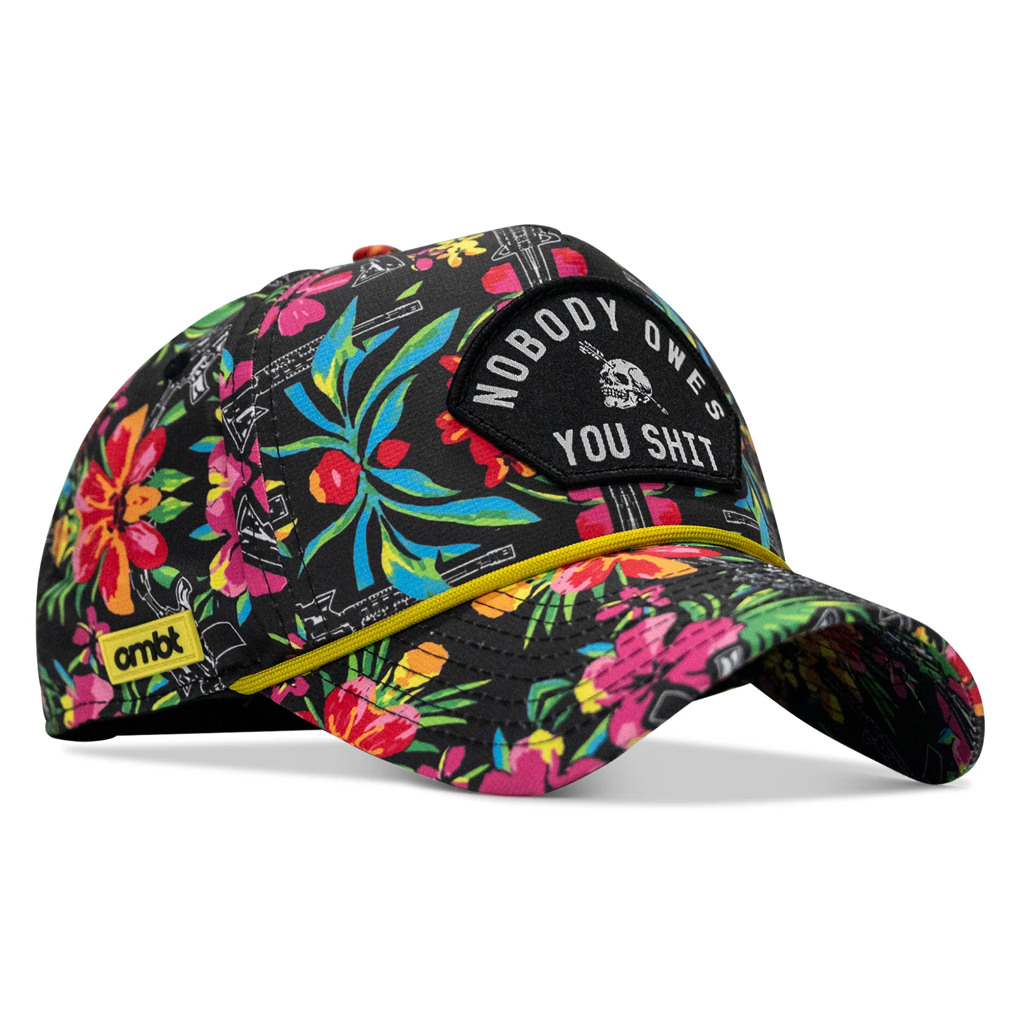 Nobody Owes You Shit Arched Patch Waterproof Weekender Snapback - Image 33