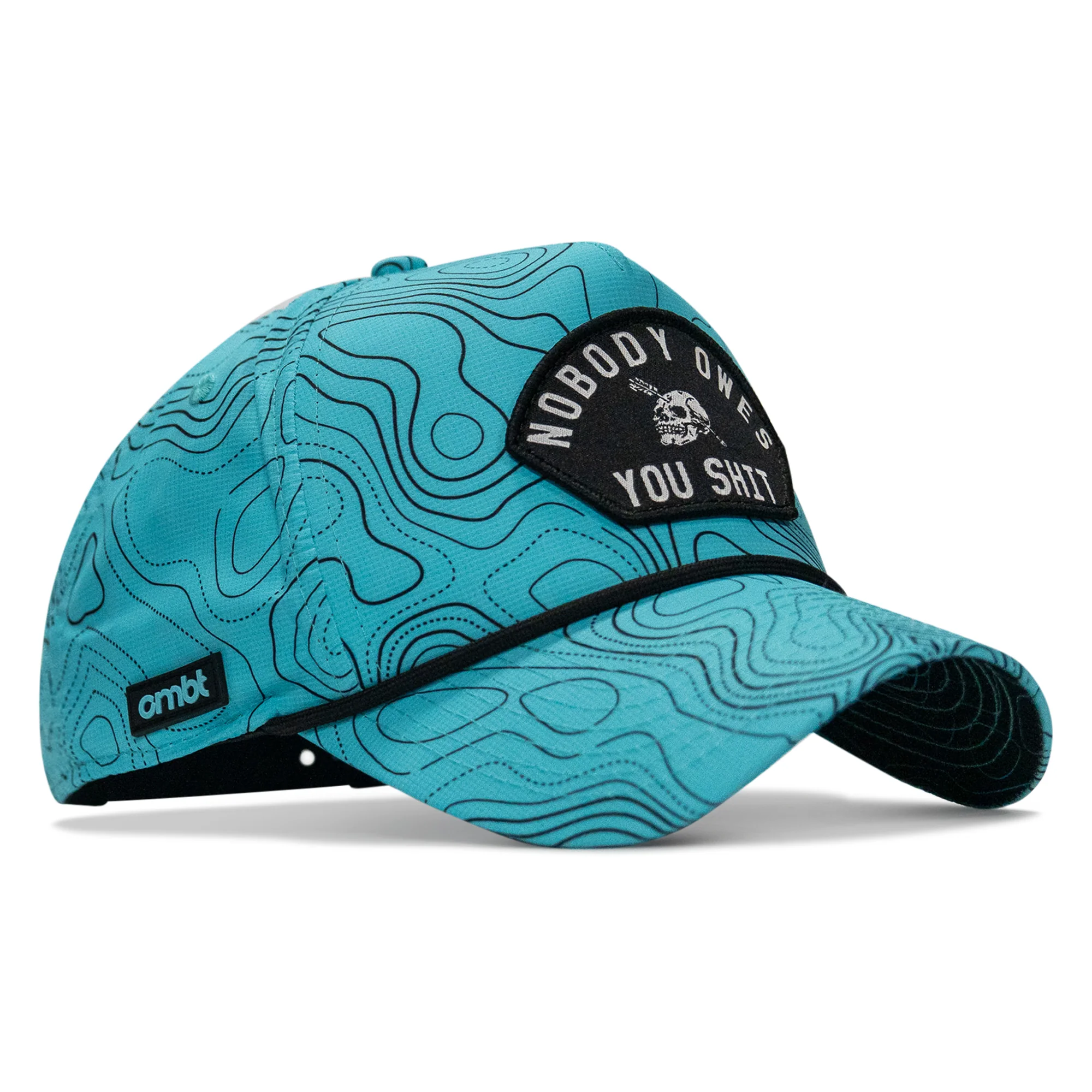 Nobody Owes You Shit Arched Patch Waterproof Weekender Snapback - Image 49
