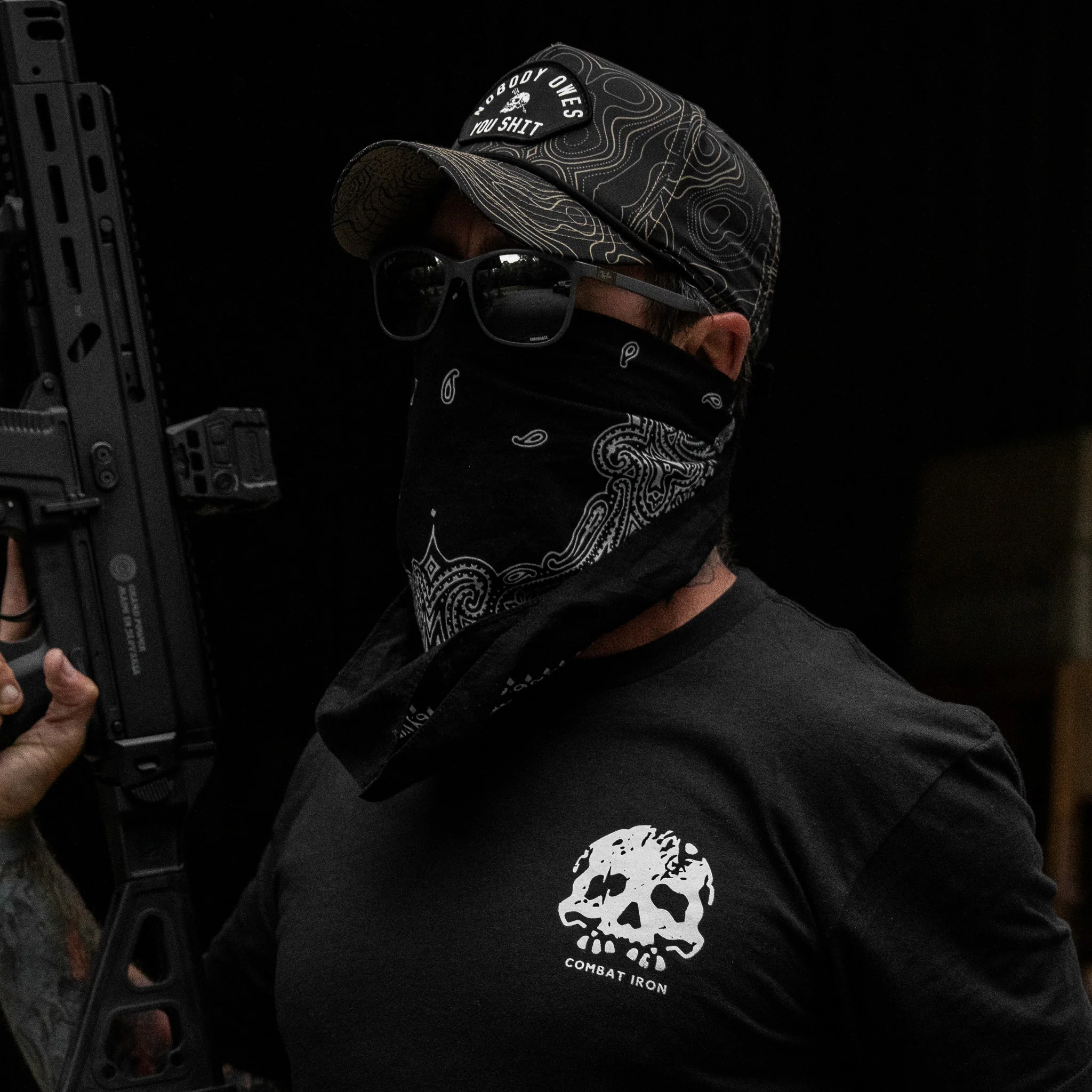 Nobody Owes You Shit Arched Patch Waterproof Weekender Snapback - Image 58