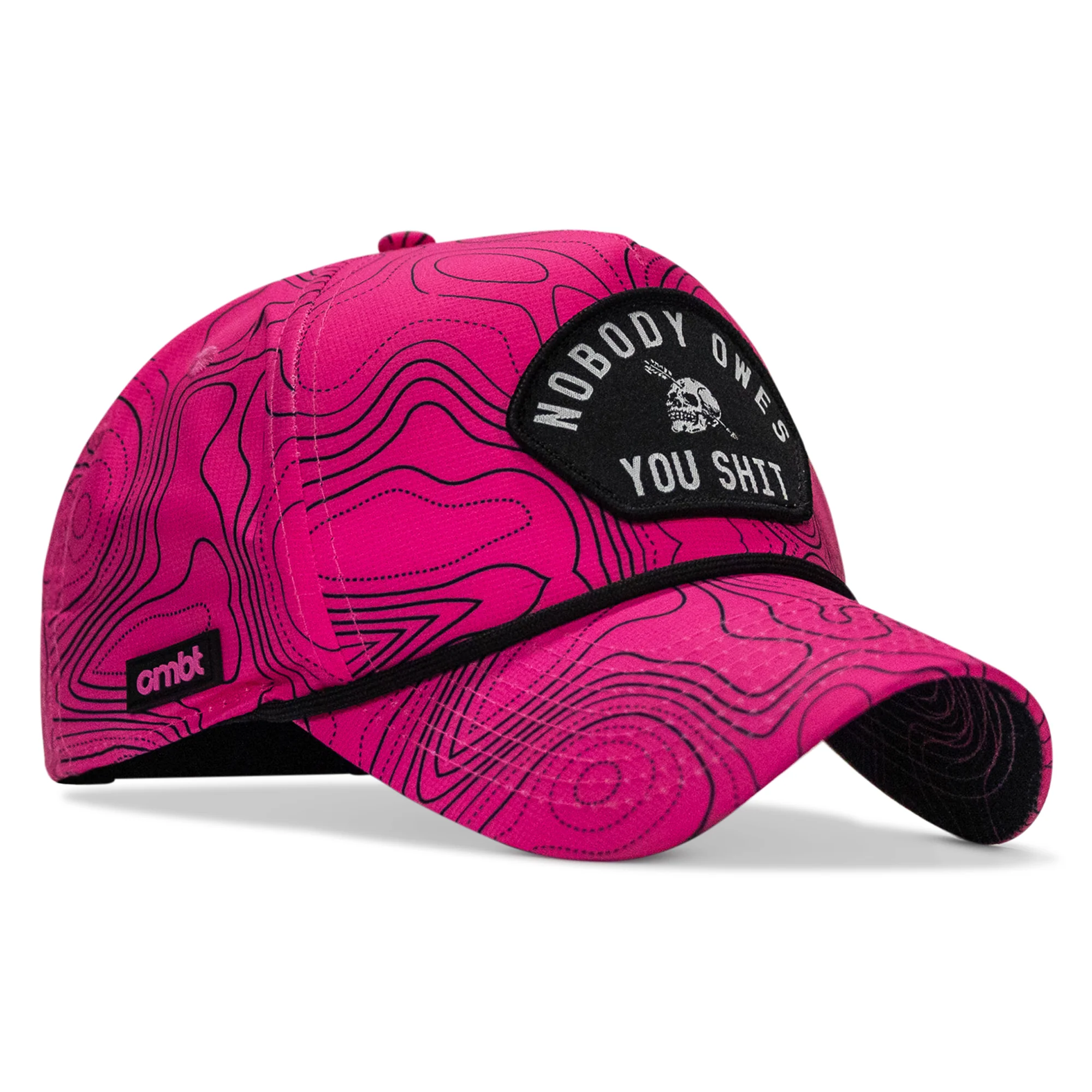 Nobody Owes You Shit Arched Patch Waterproof Weekender Snapback - Image 66