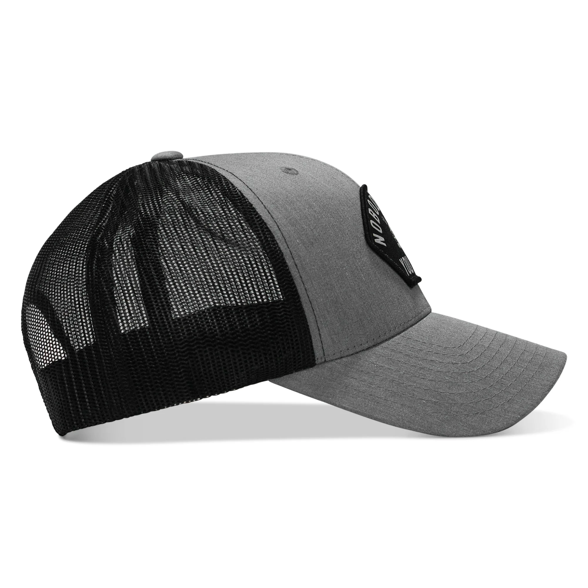 Nobody Owes You Shit Arched Skull Patch Snapback - Image 19