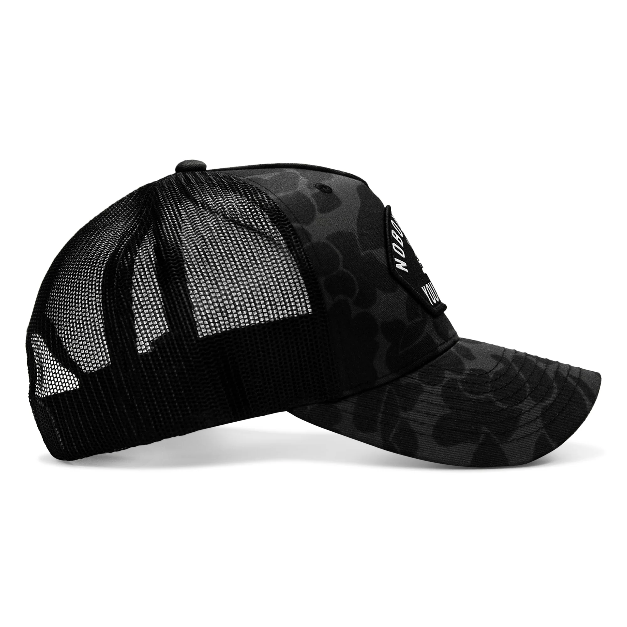 Nobody Owes You Shit Arched Skull Patch Snapback - Image 76