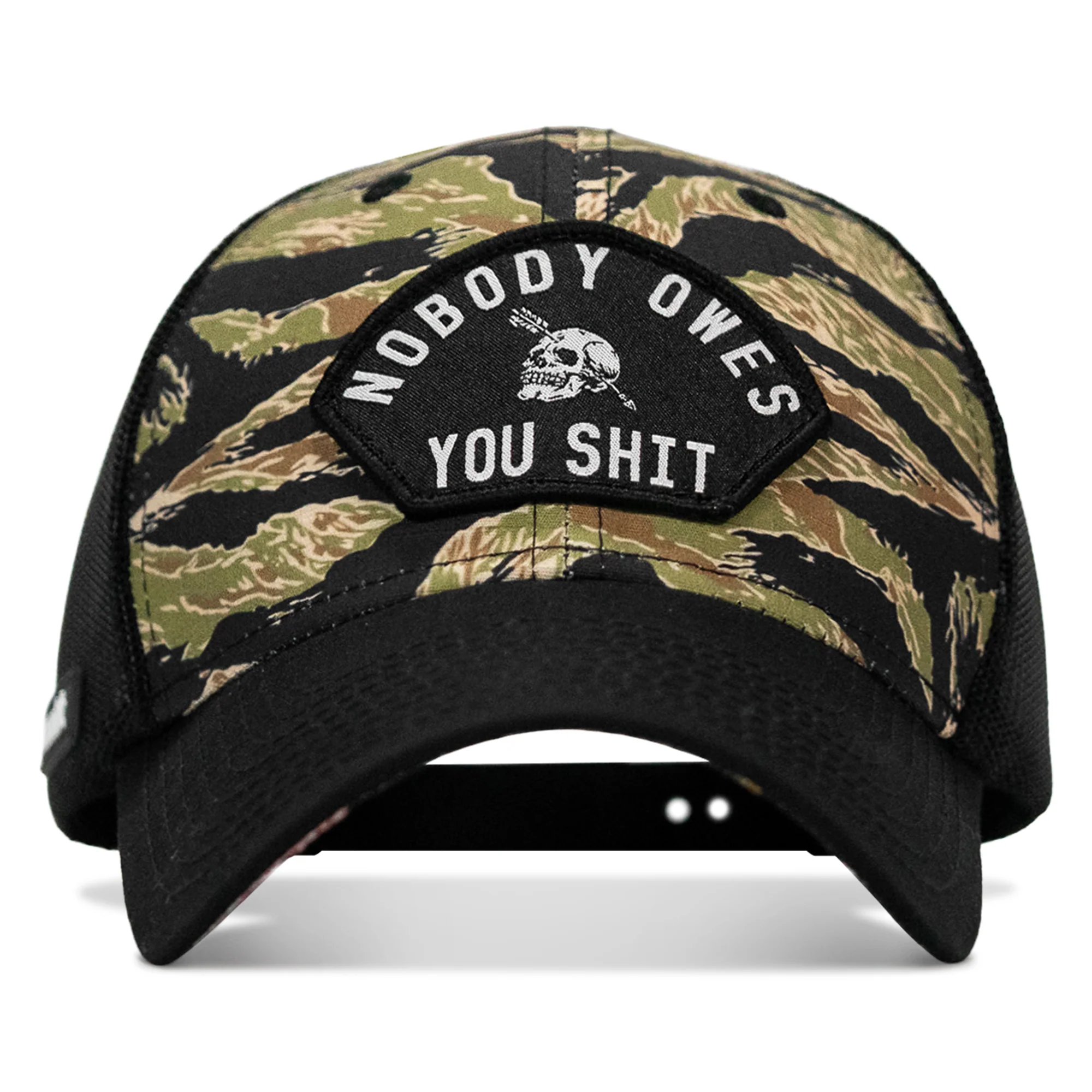Nobody Owes You Shit Patch Original Ripstop Snapback Hat