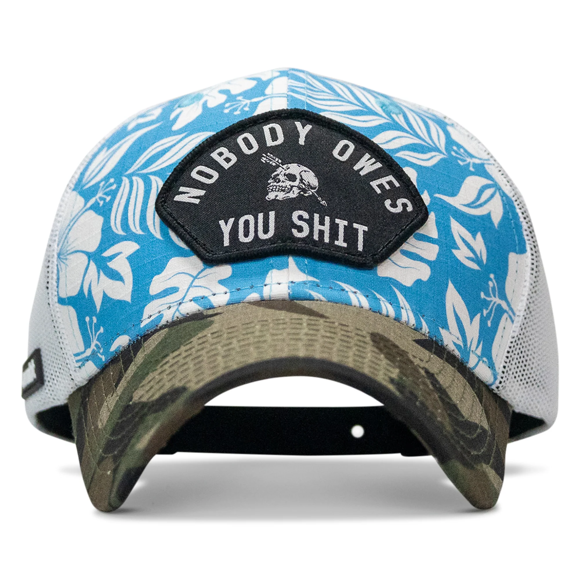 Nobody Owes You Shit Patch Original Ripstop Snapback Hat - Image 38