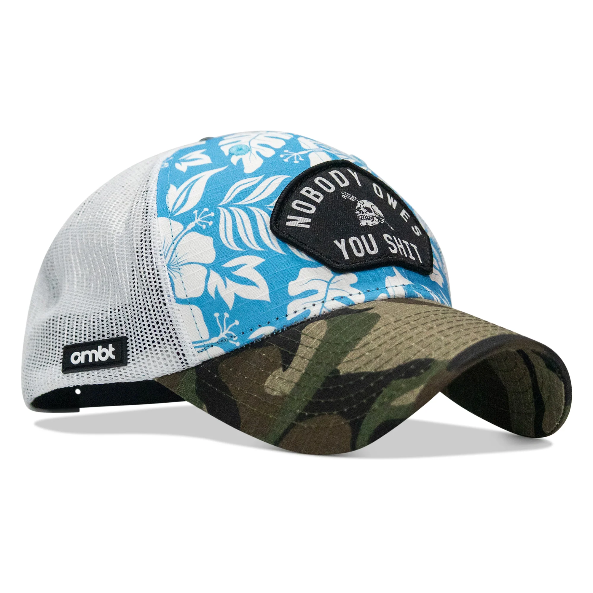Nobody Owes You Shit Patch Original Ripstop Snapback Hat - Image 40