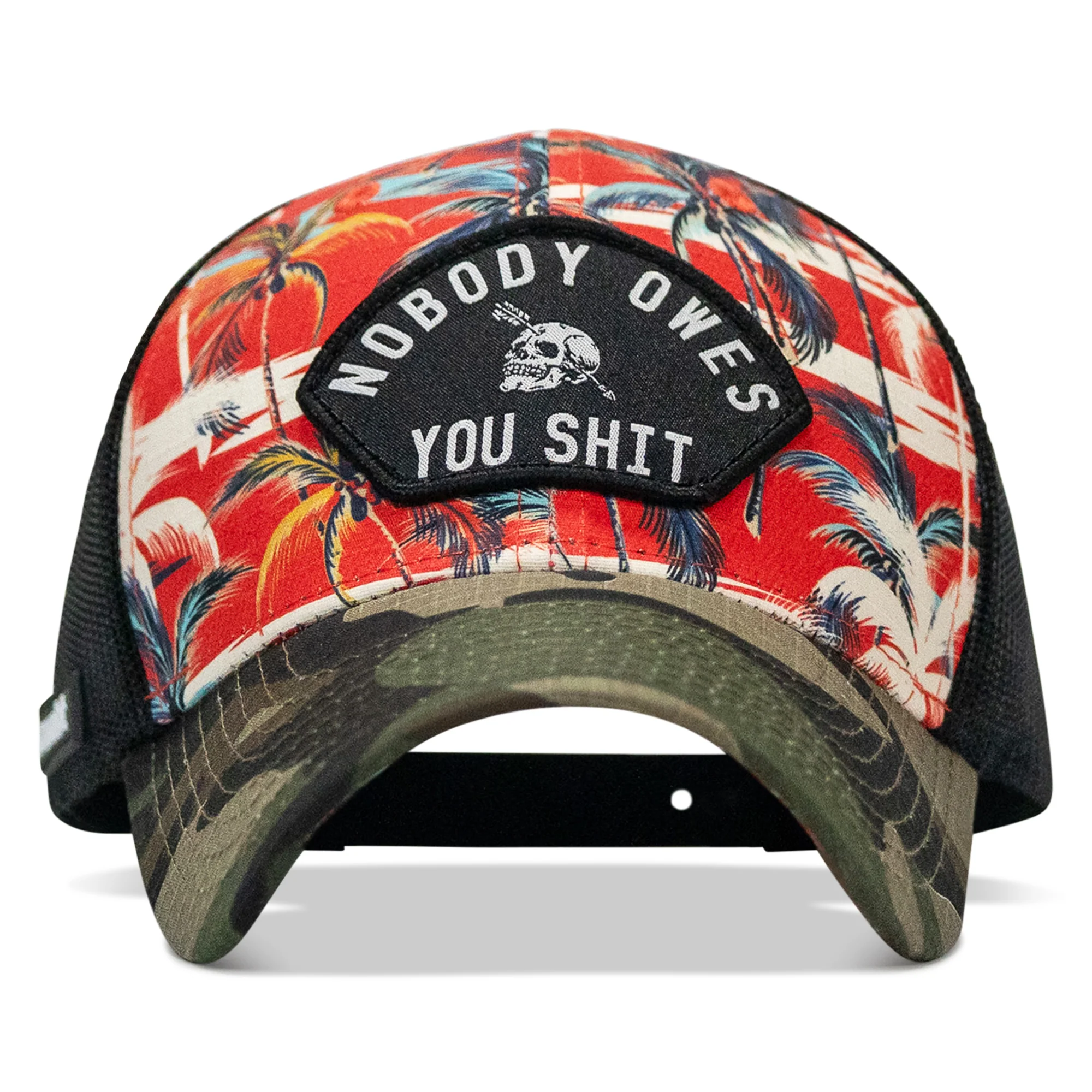 Nobody Owes You Shit Patch Original Ripstop Snapback Hat - Image 45