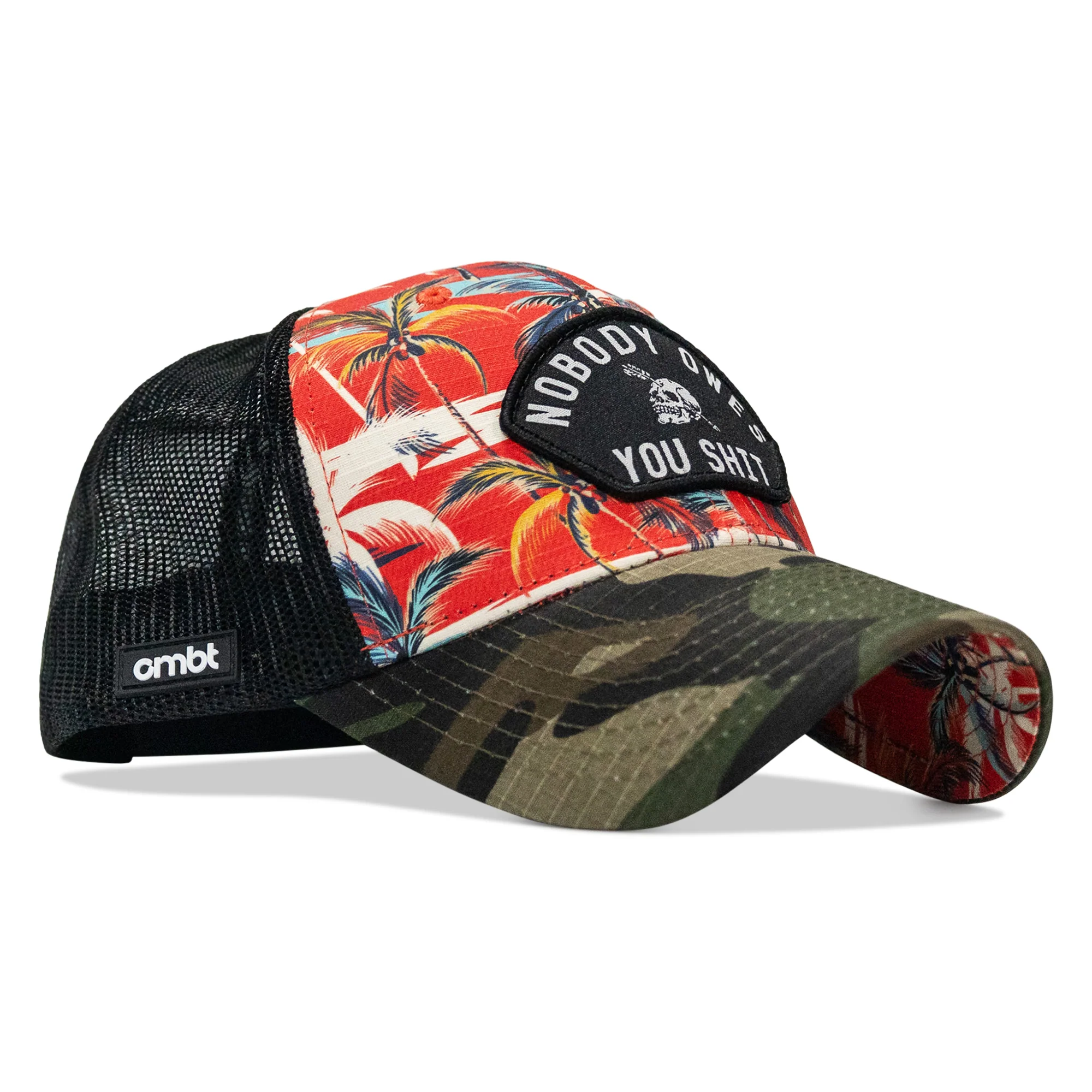 Nobody Owes You Shit Patch Original Ripstop Snapback Hat - Image 47