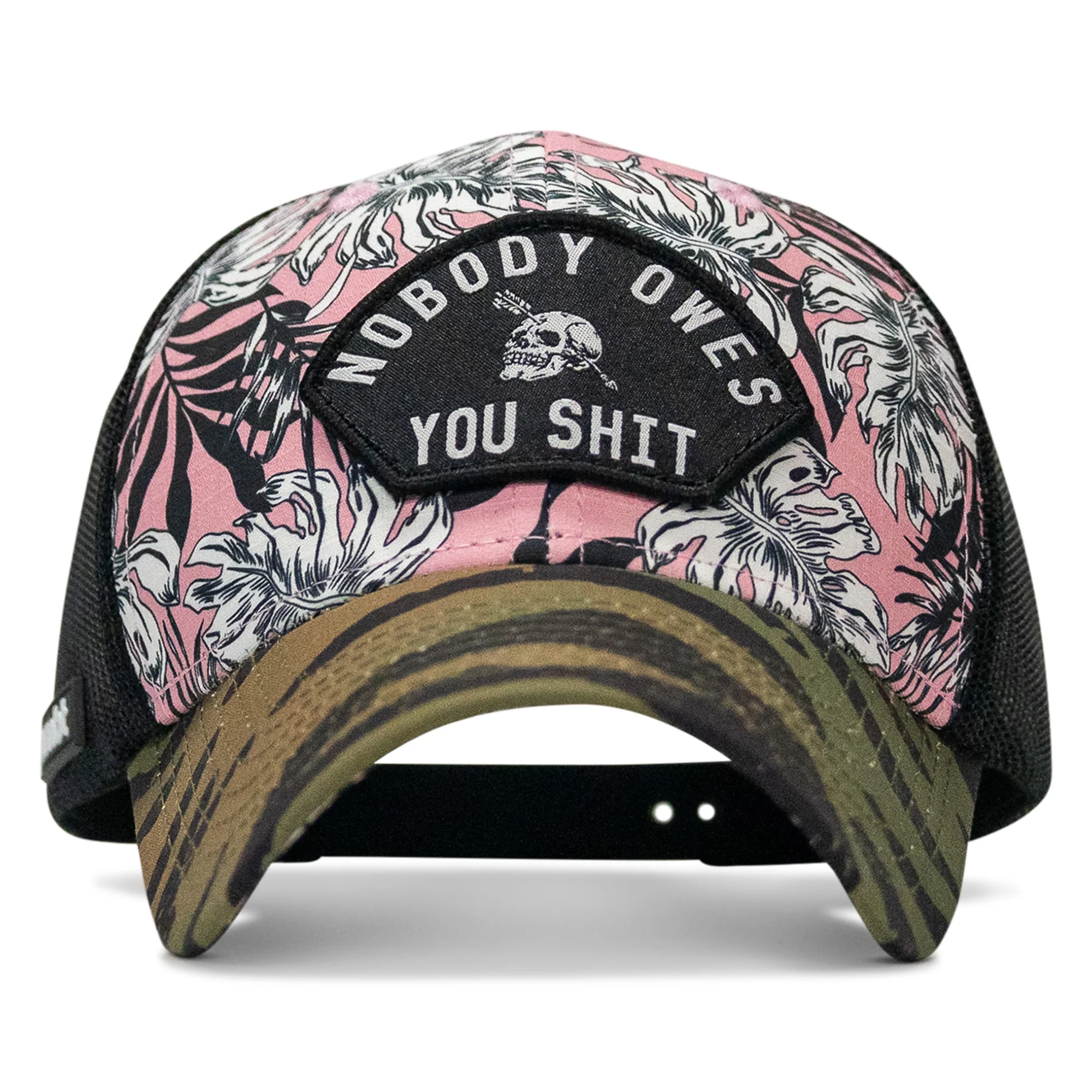 Nobody Owes You Shit Patch Original Ripstop Snapback Hat - Image 52