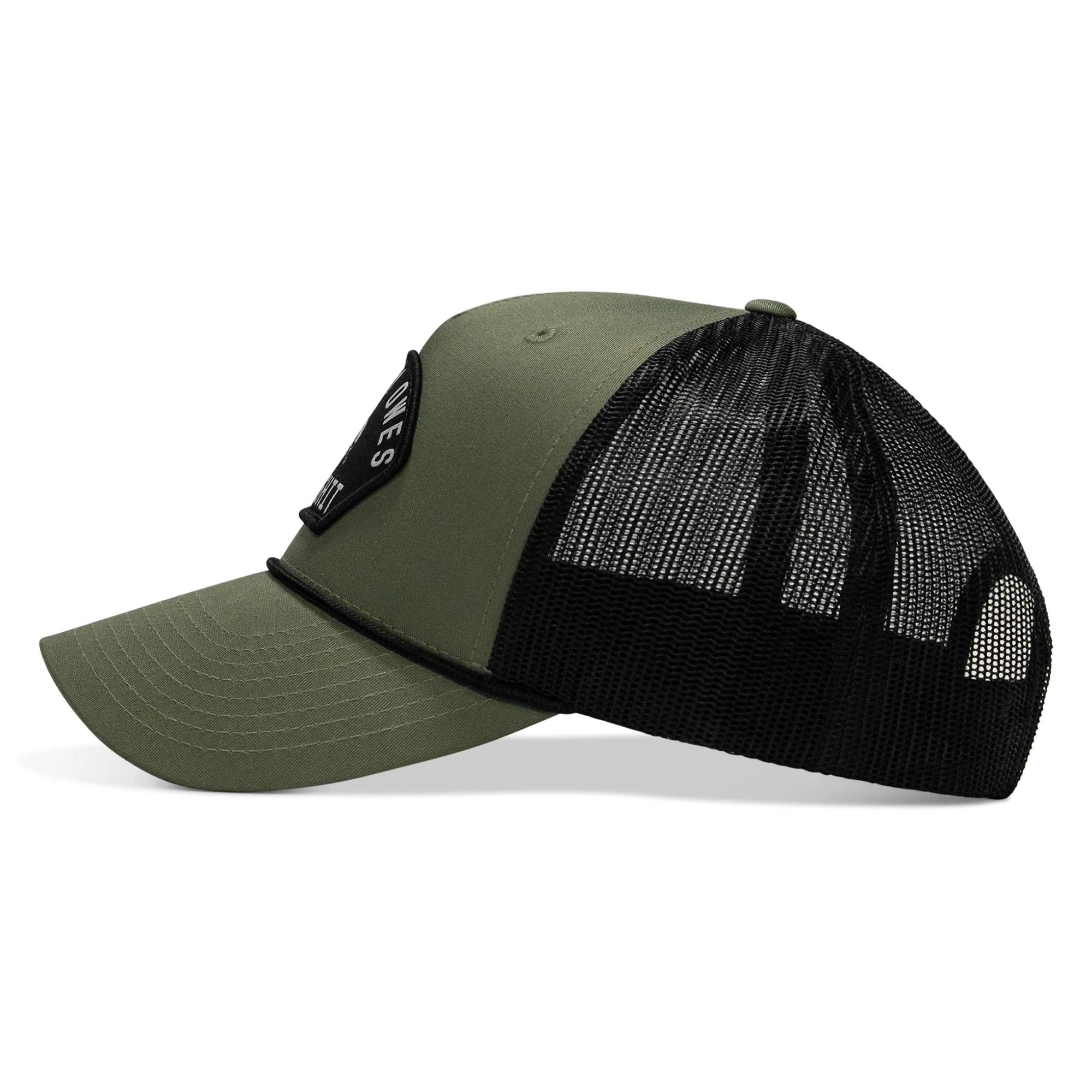Nobody Owes You Shit Skull Arched Patch Rope Snapback - Image 18
