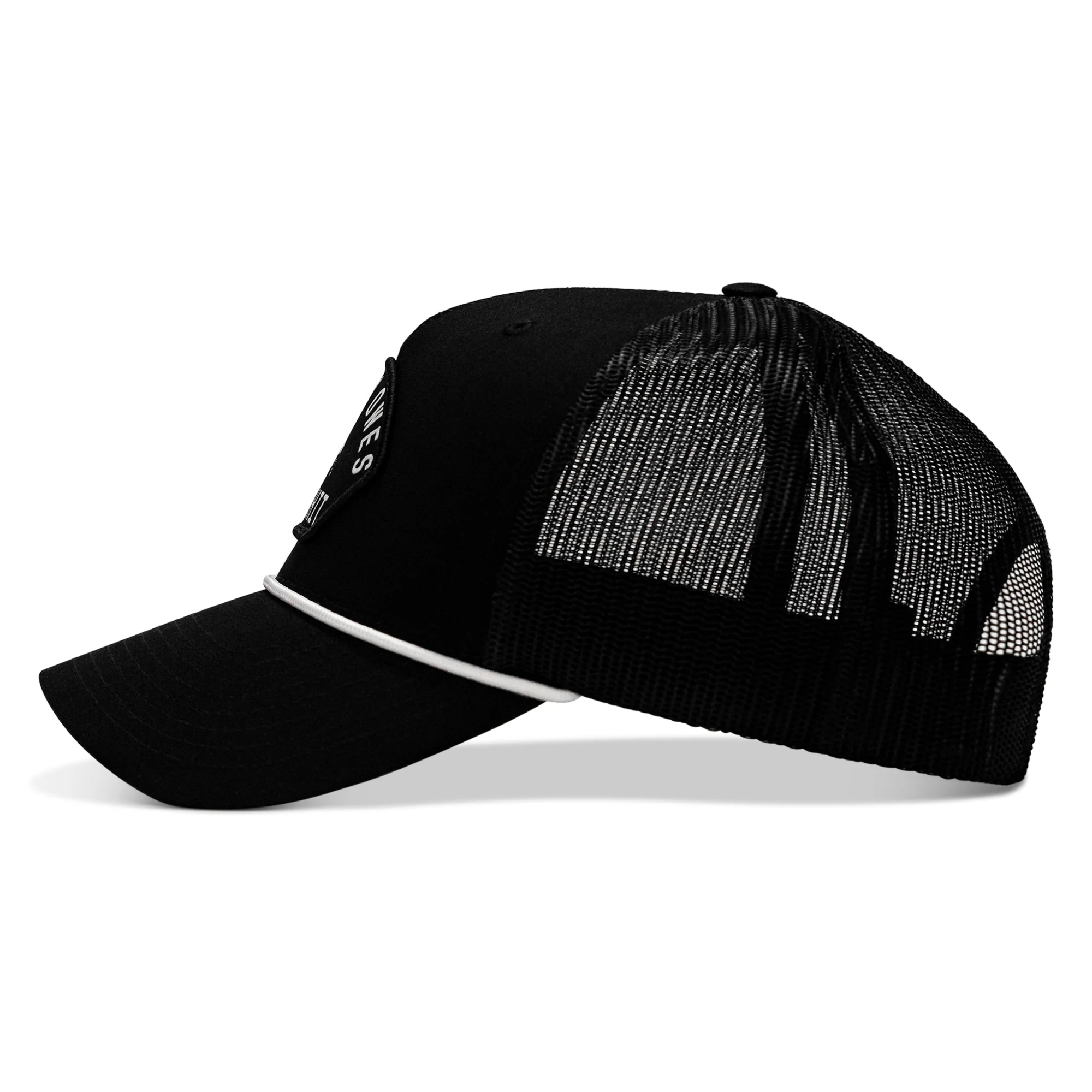 Nobody Owes You Shit Skull Arched Patch Rope Snapback - Image 5